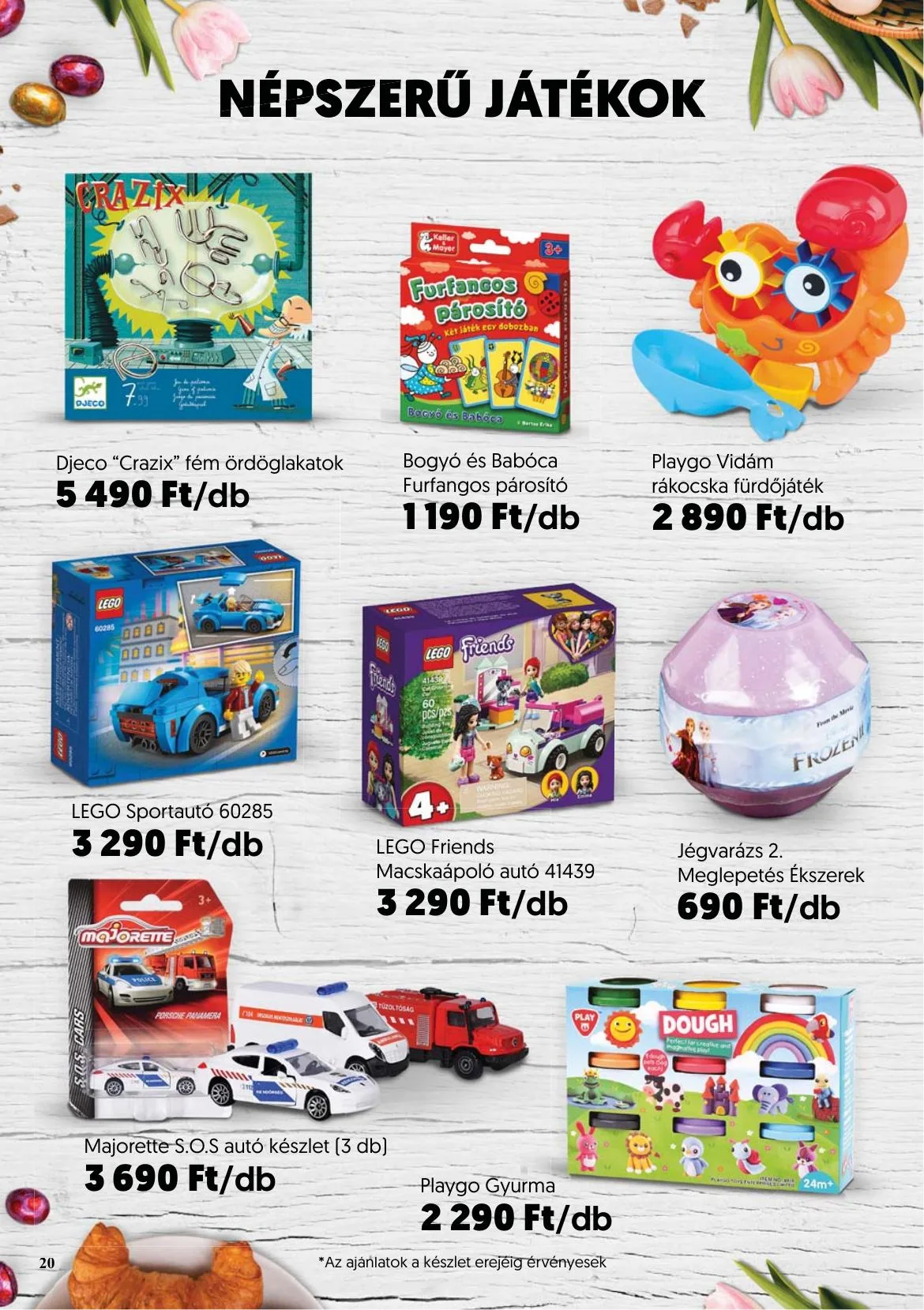 Kifli akciós újság Husveti katalógus 03.16–04.05 – 20. oldal