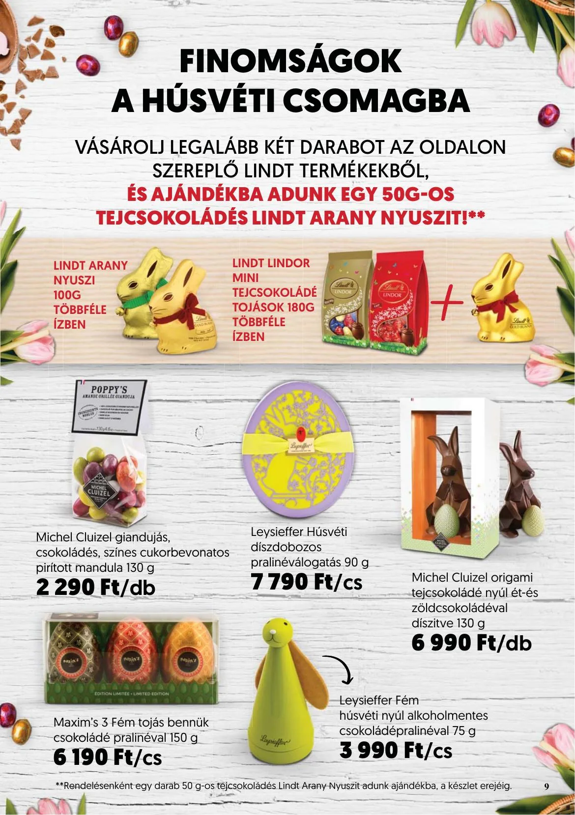 Kifli akciós újság Husveti katalógus 03.16–04.05 – 9. oldal