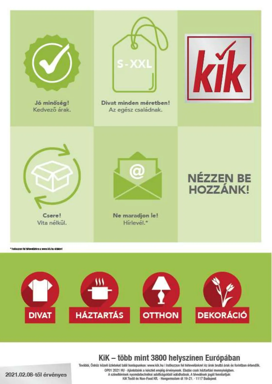 KiK akciós újság 02.08–02.08 – 12. oldal