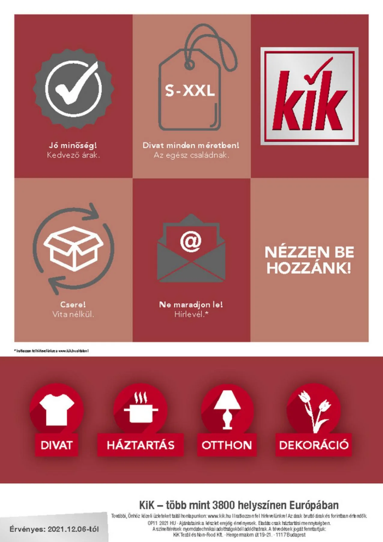 KiK akciós újság 12.06–12.06 – 23. oldal