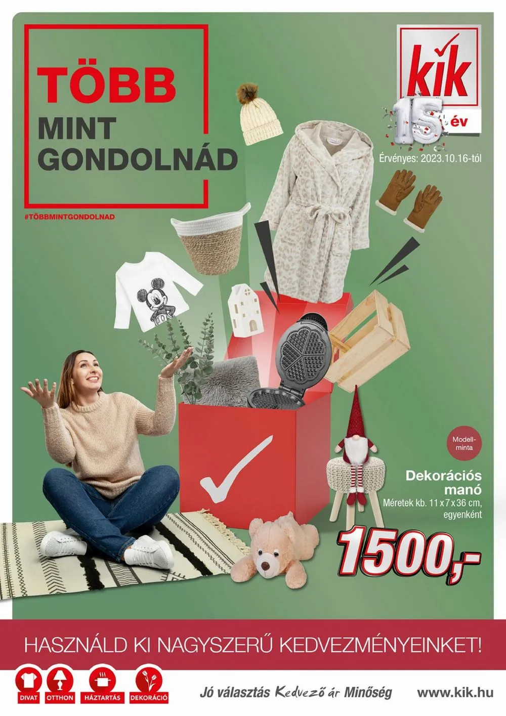 KiK akciós újság 10.16–10.30