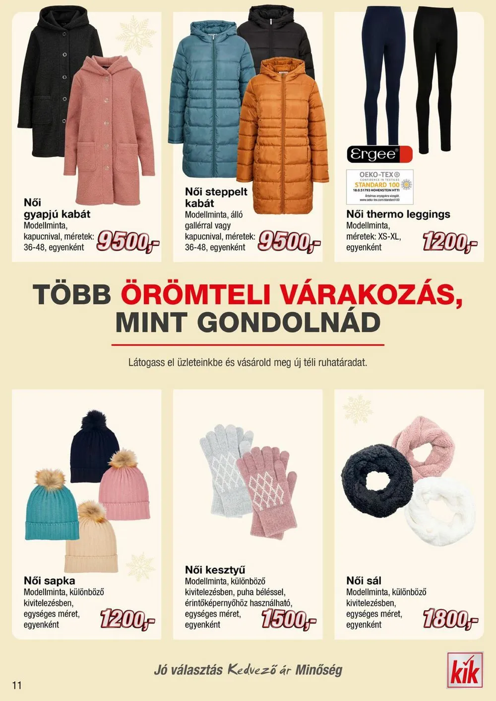 KiK akciós újság 10.16–10.30 – 11. oldal