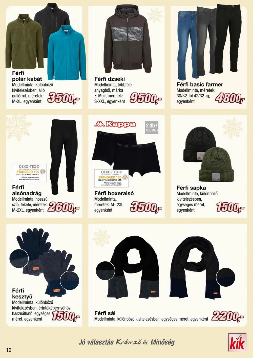 KiK akciós újság 10.16–10.30 – 12. oldal