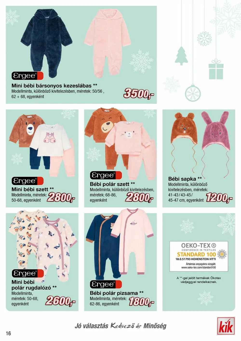 KiK akciós újság 10.16–10.30 – 16. oldal
