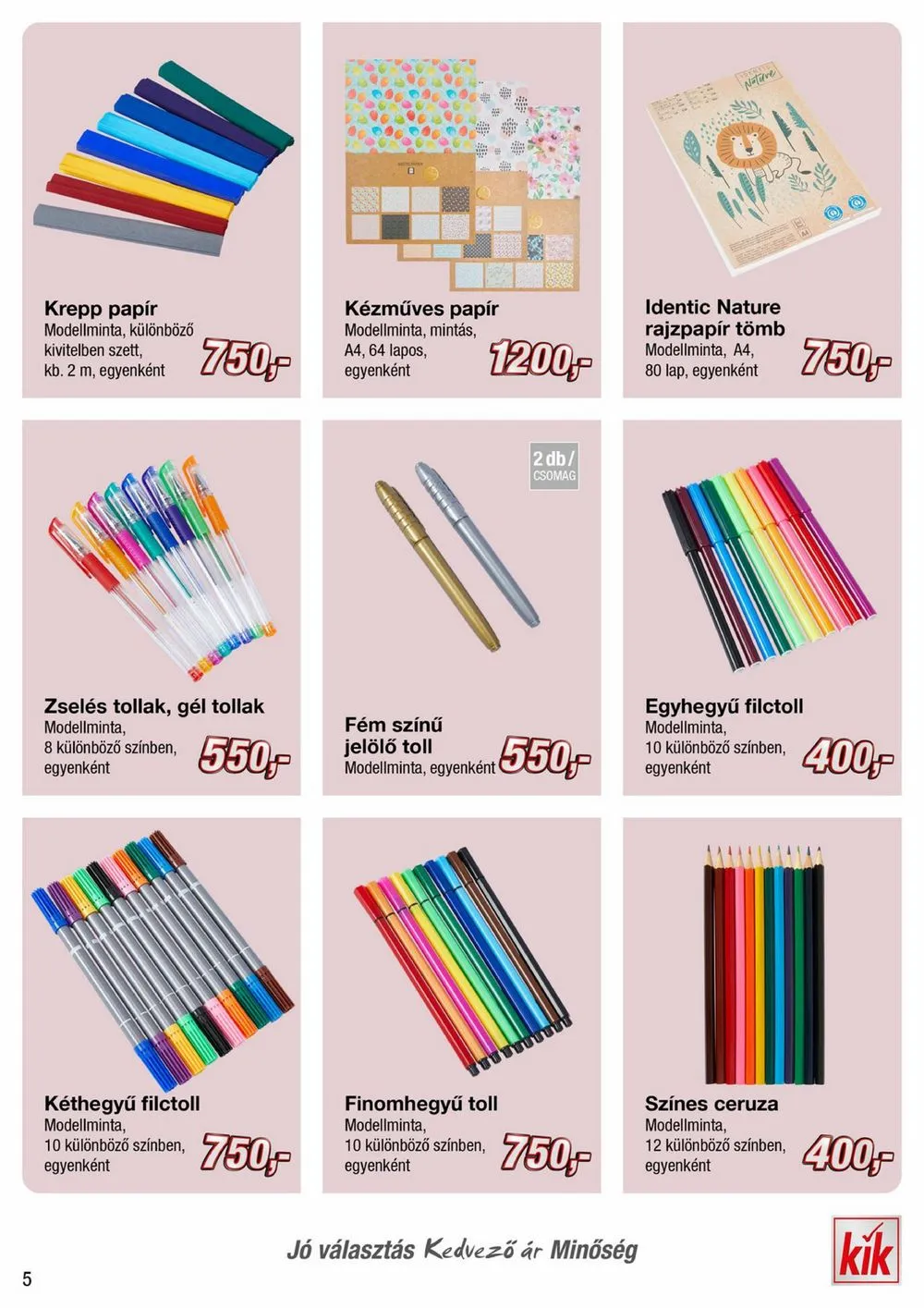 KiK akciós újság 10.16–10.30 – 5. oldal