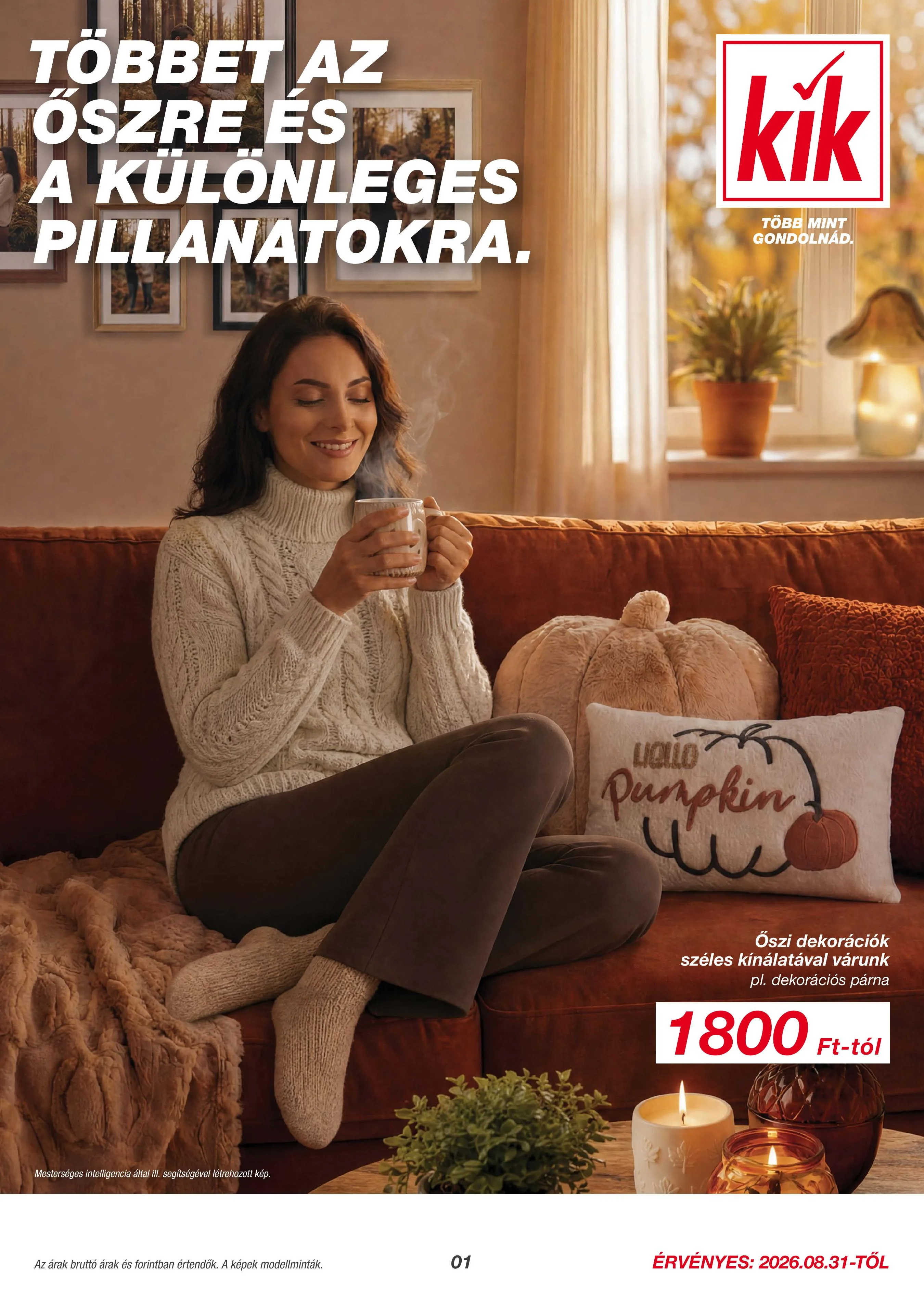 KiK akciós újság 08.28–08.28
