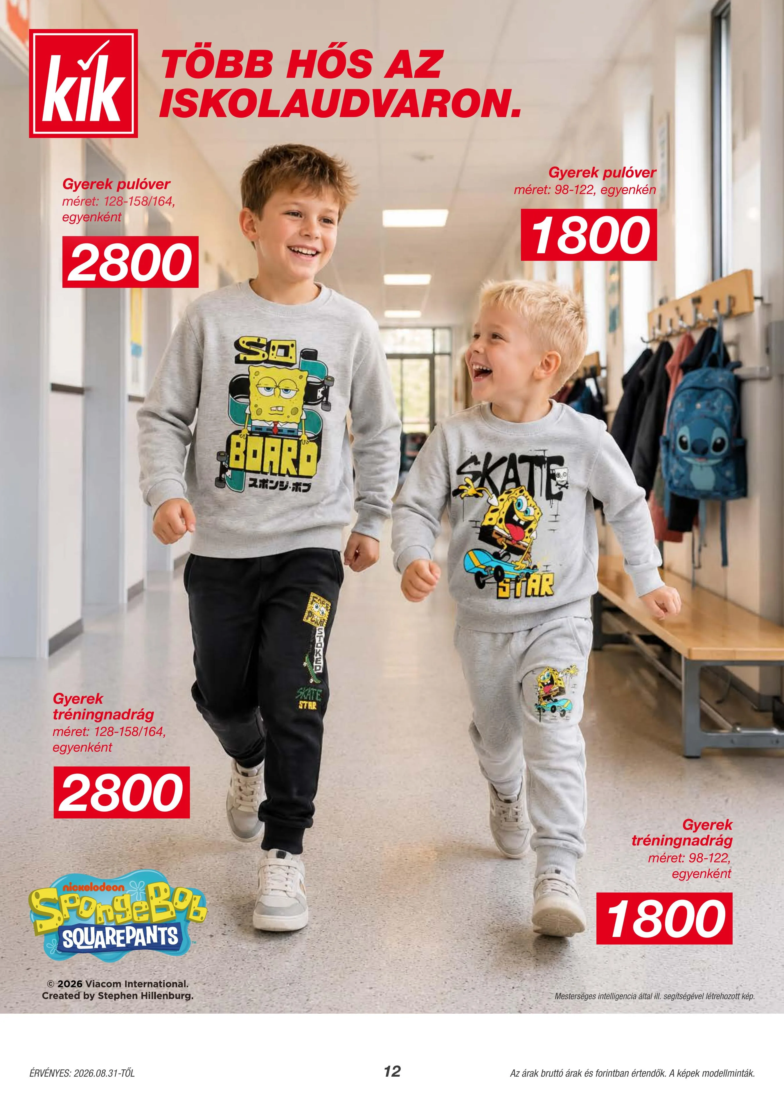 KiK akciós újság 08.28–08.28 – 12. oldal