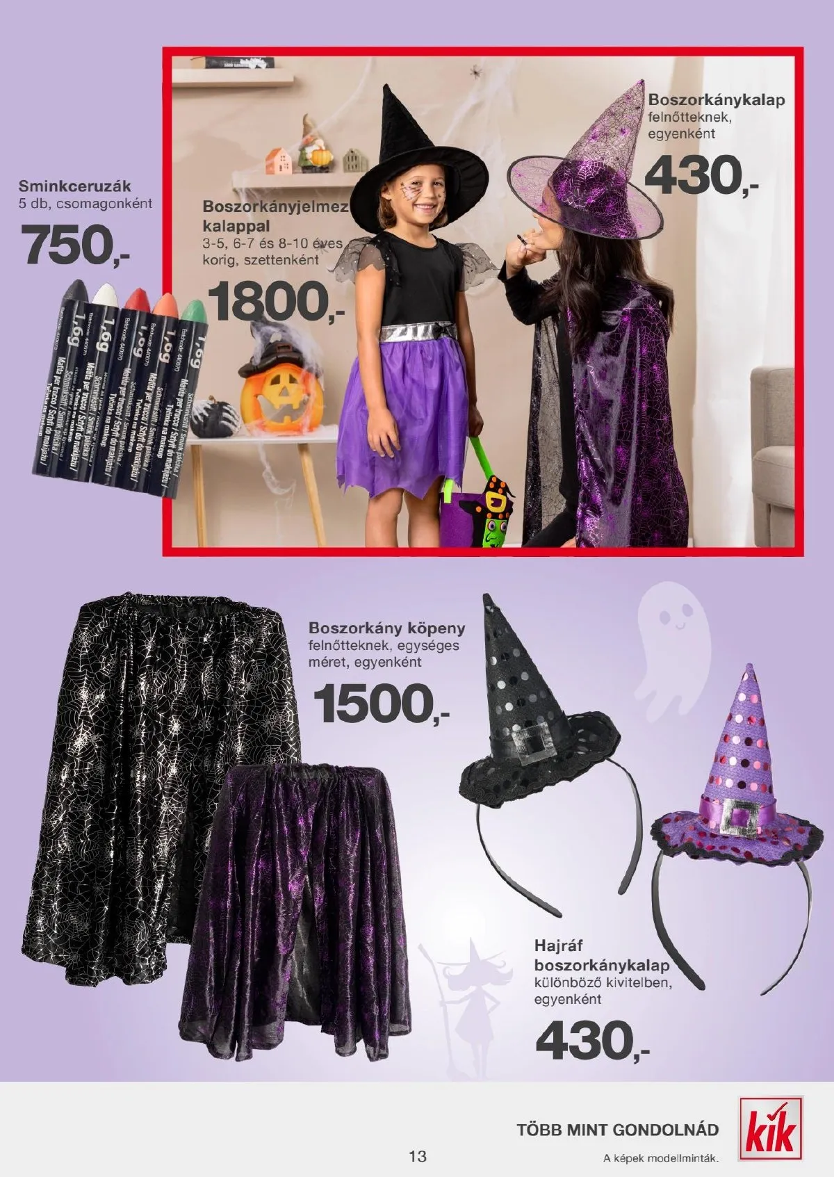 KiK akciós újság Textil 10.14–10.14 – 13. oldal