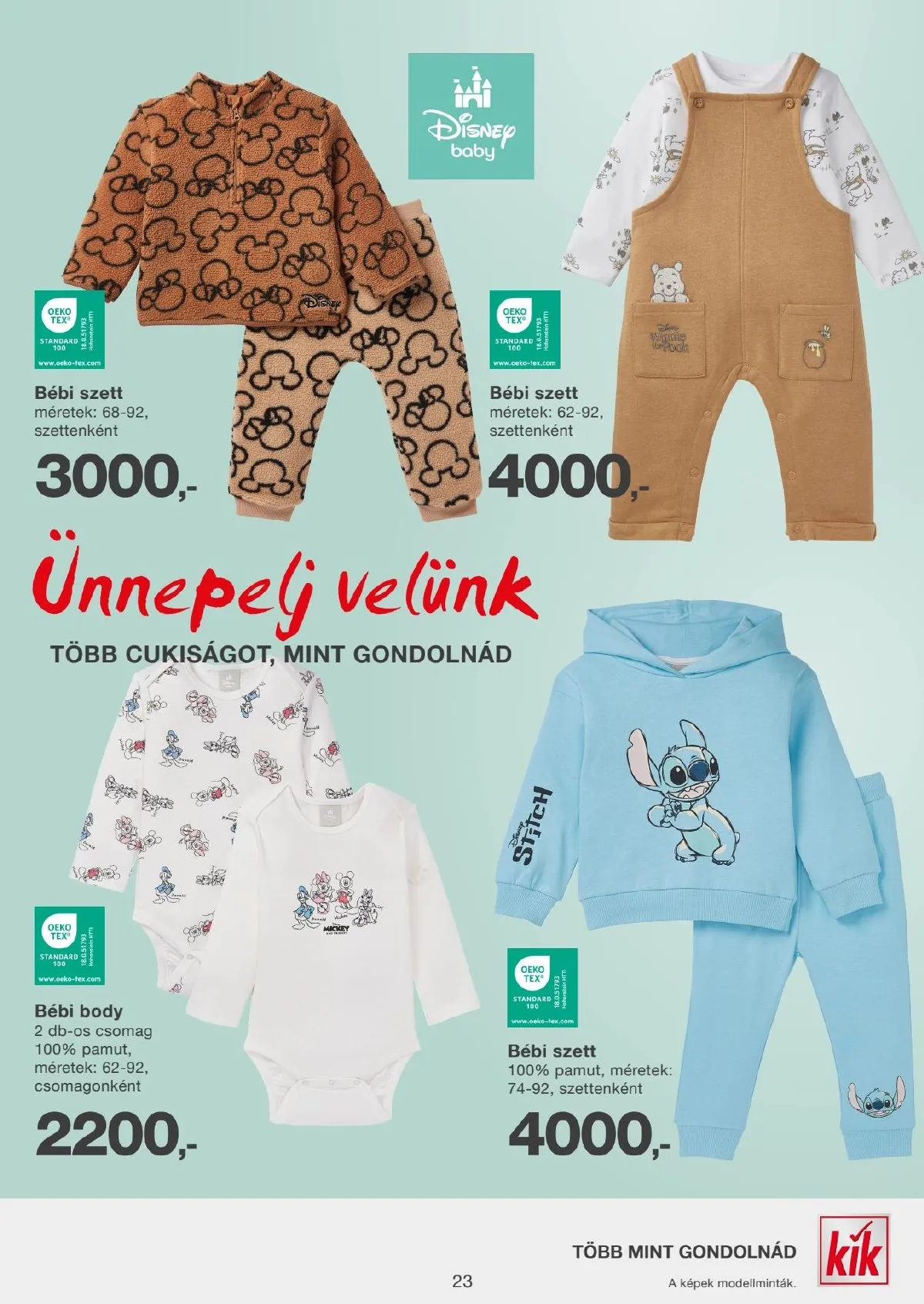 KiK akciós újság Textil 10.14–10.14 – 23. oldal