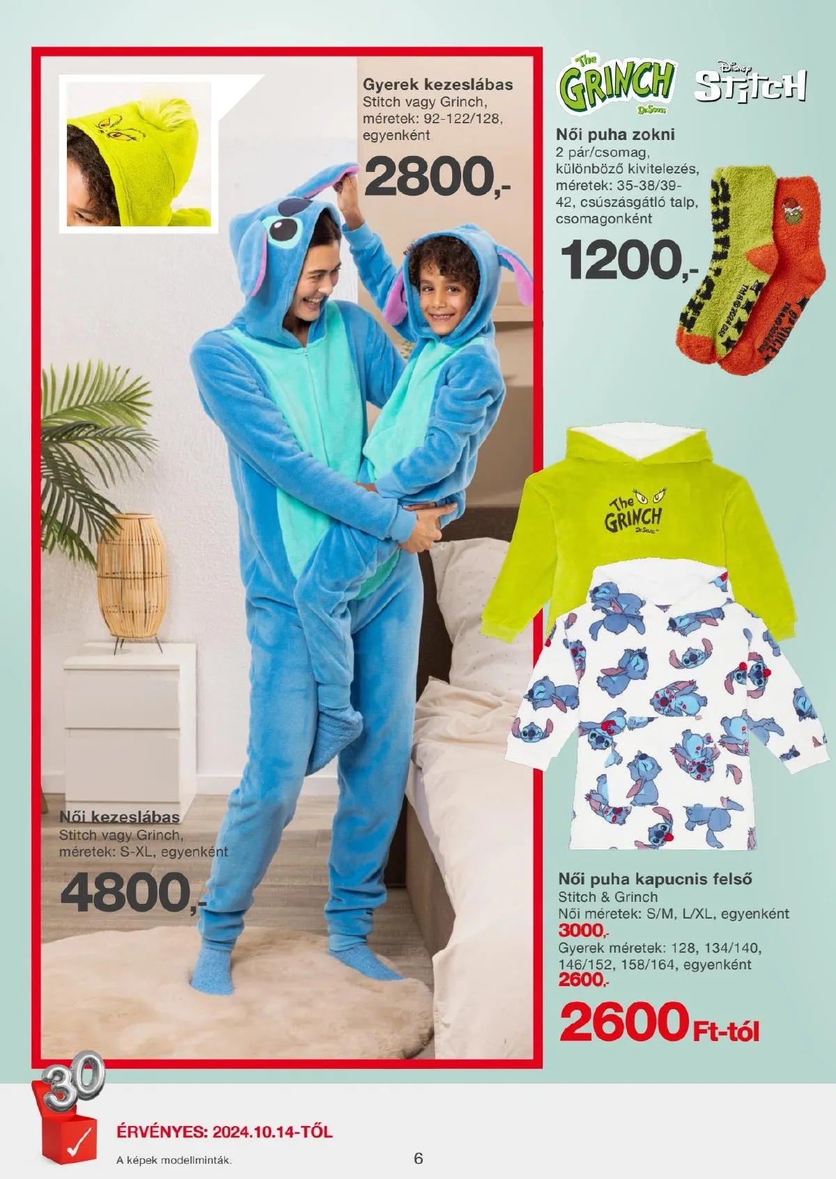 KiK akciós újság Textil 10.14–10.14 – 6. oldal