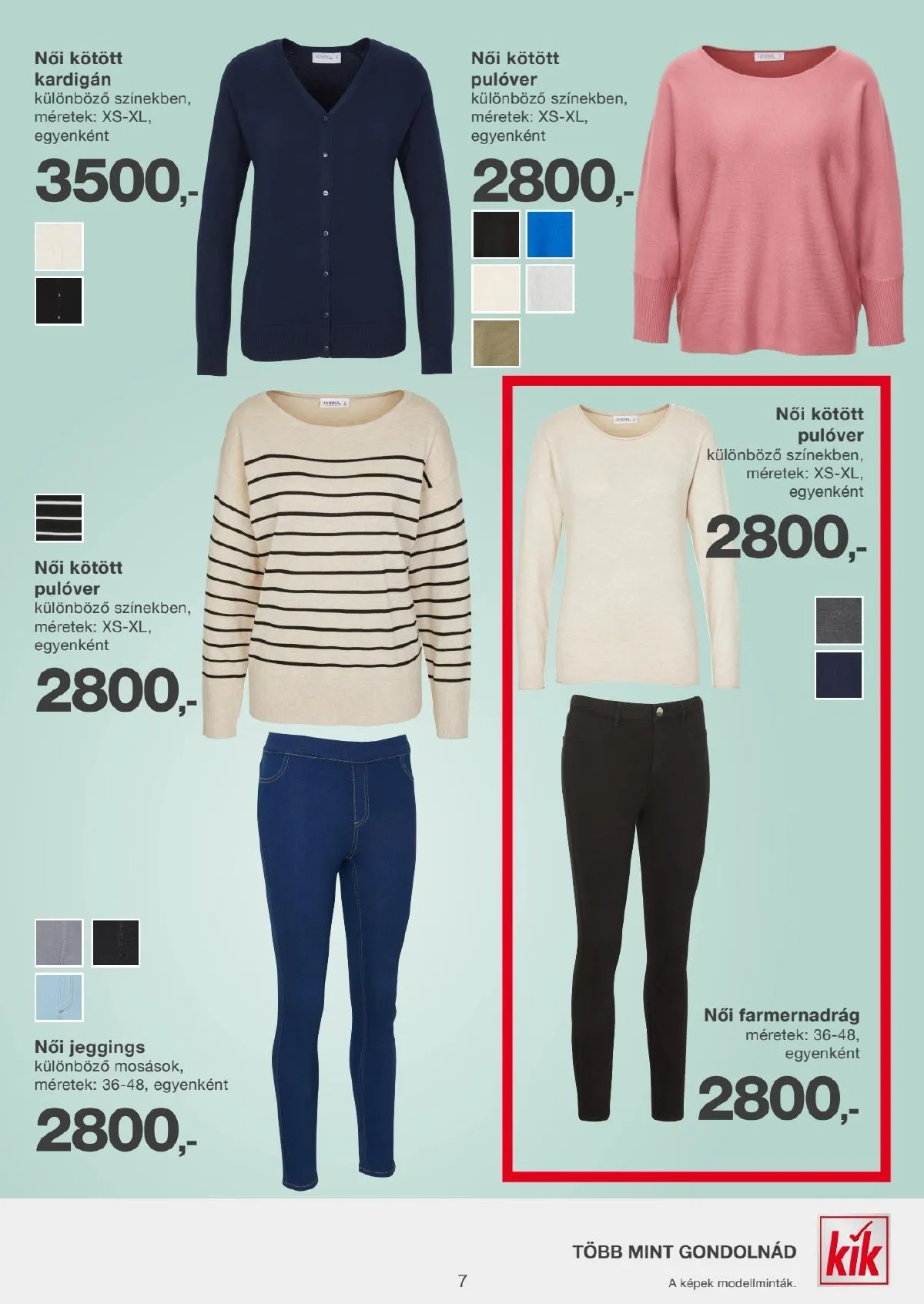 KiK akciós újság Textil 10.14–10.14 – 7. oldal