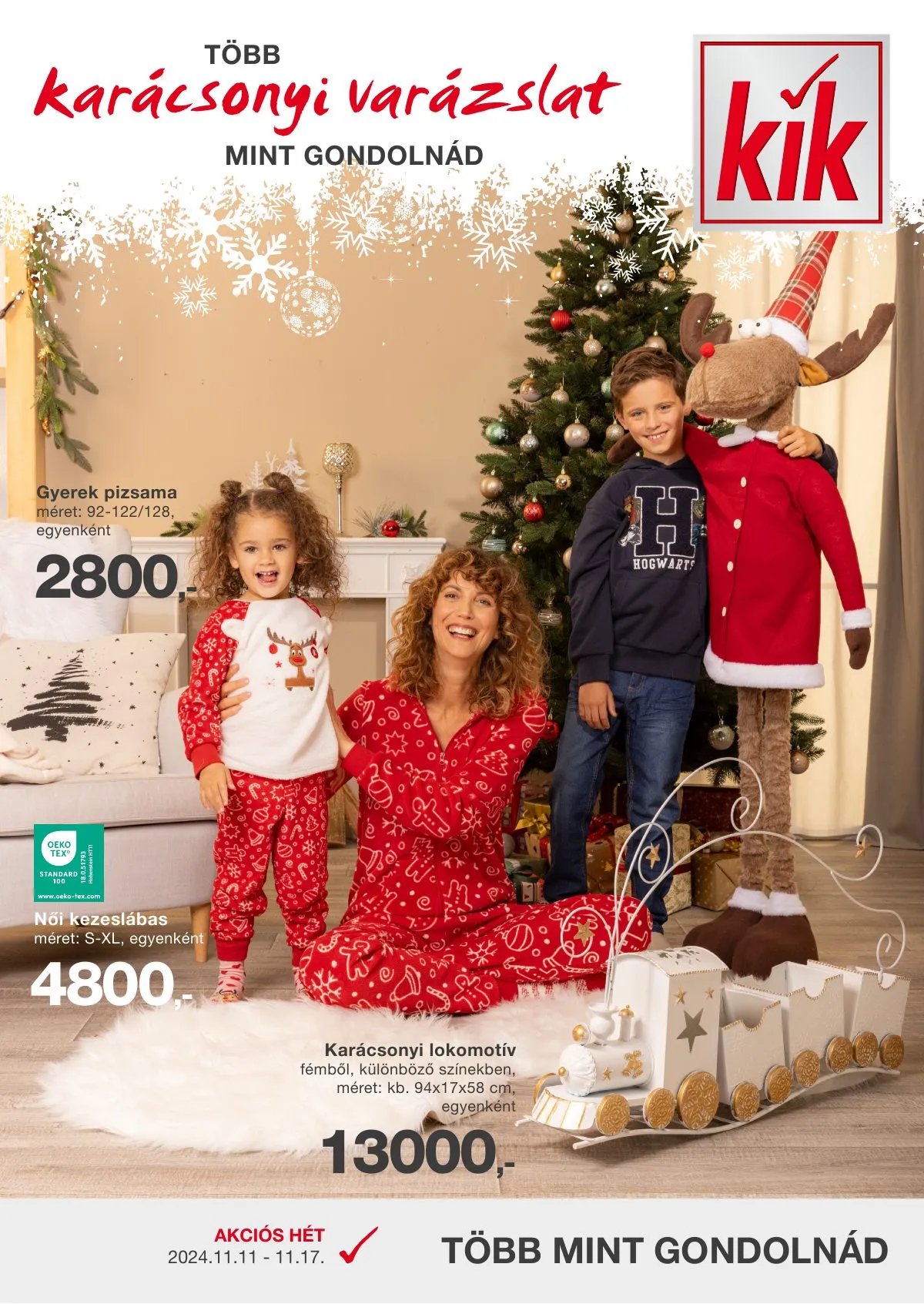 KiK akciós újság Textil 11.11–11.17