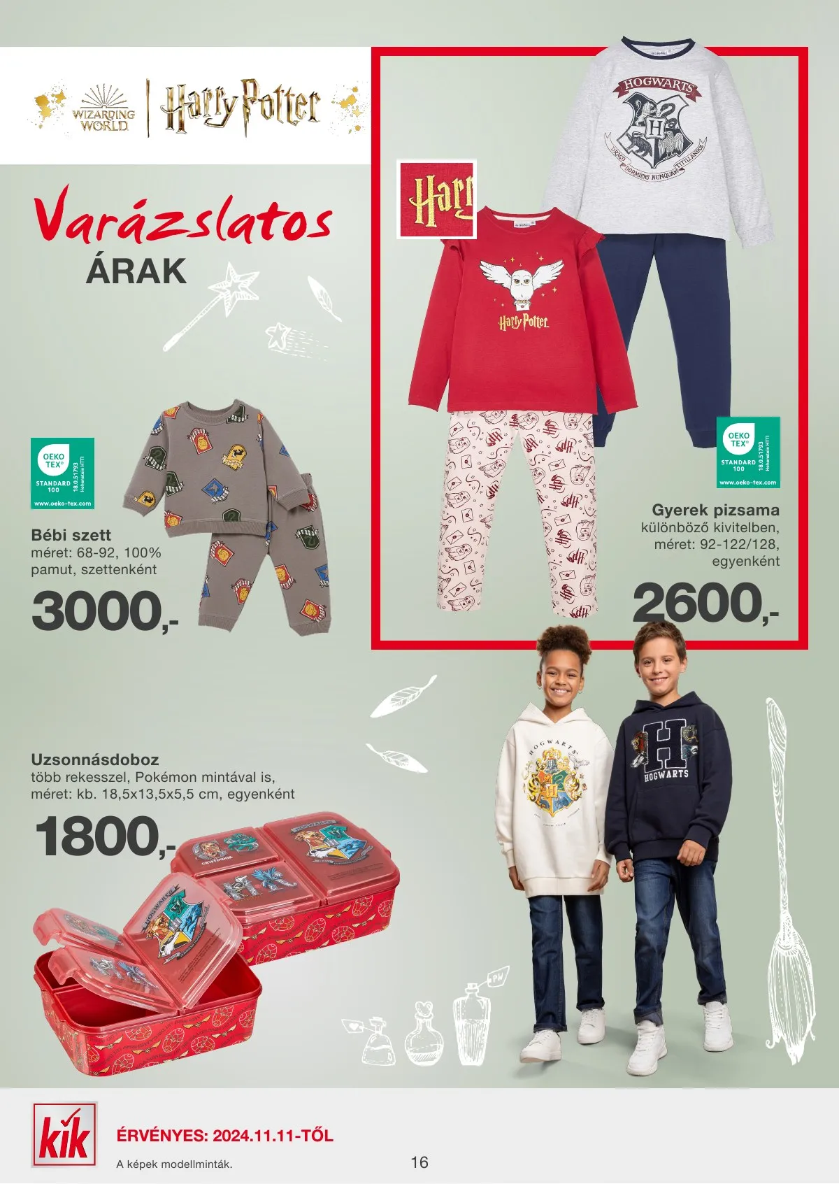 KiK akciós újság Textil 11.11–11.17 – 16. oldal