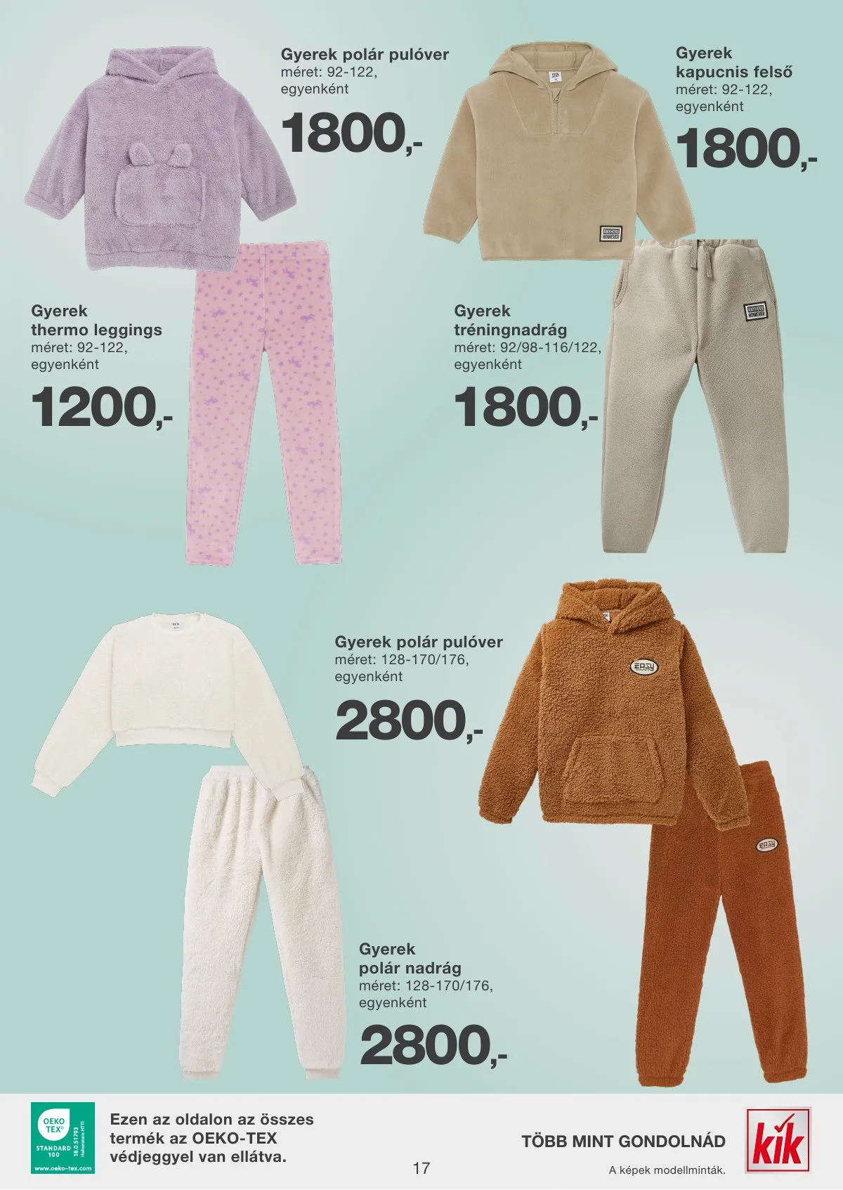 KiK akciós újság Textil 11.11–11.17 – 17. oldal