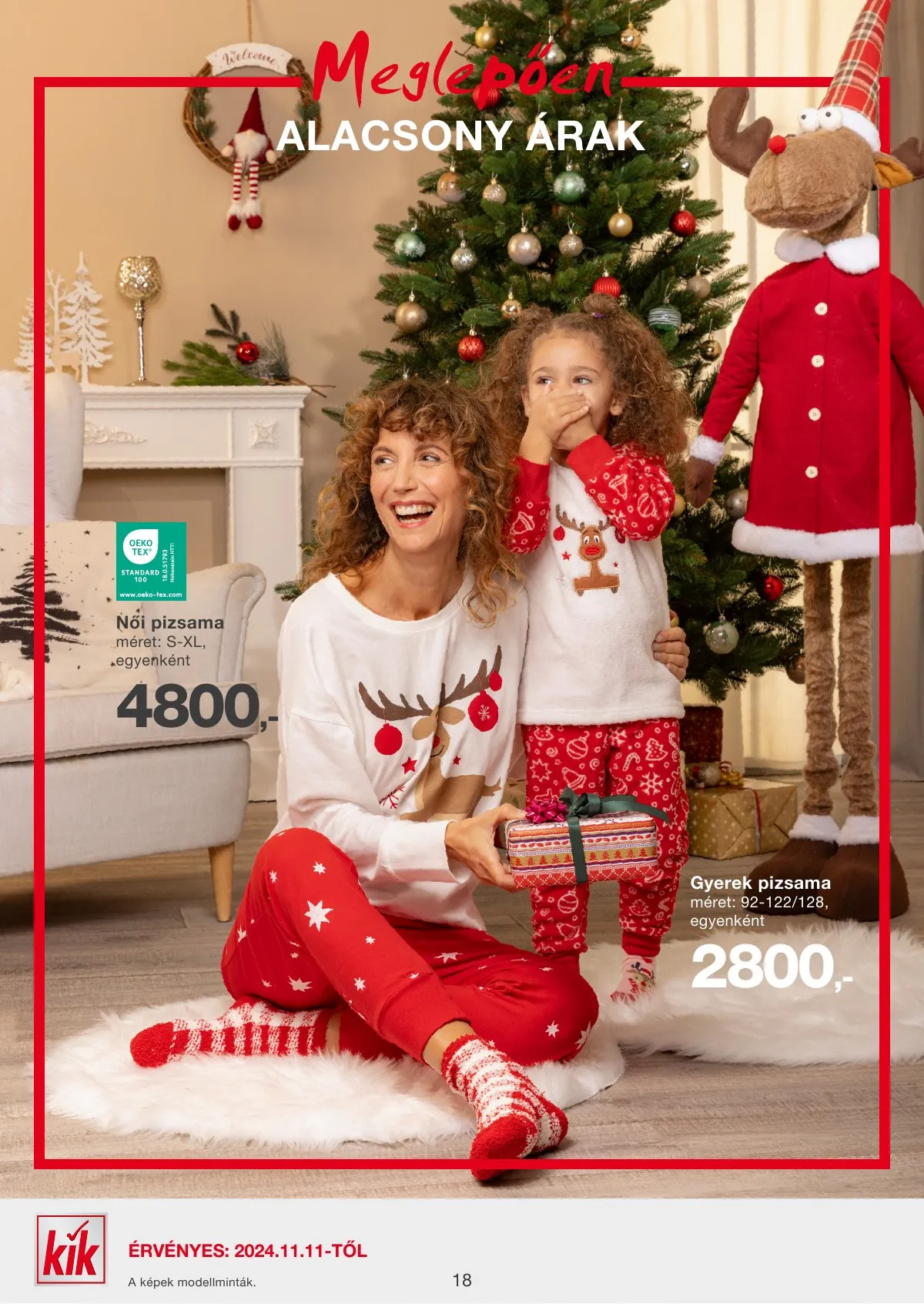 KiK akciós újság Textil 11.11–11.17 – 18. oldal