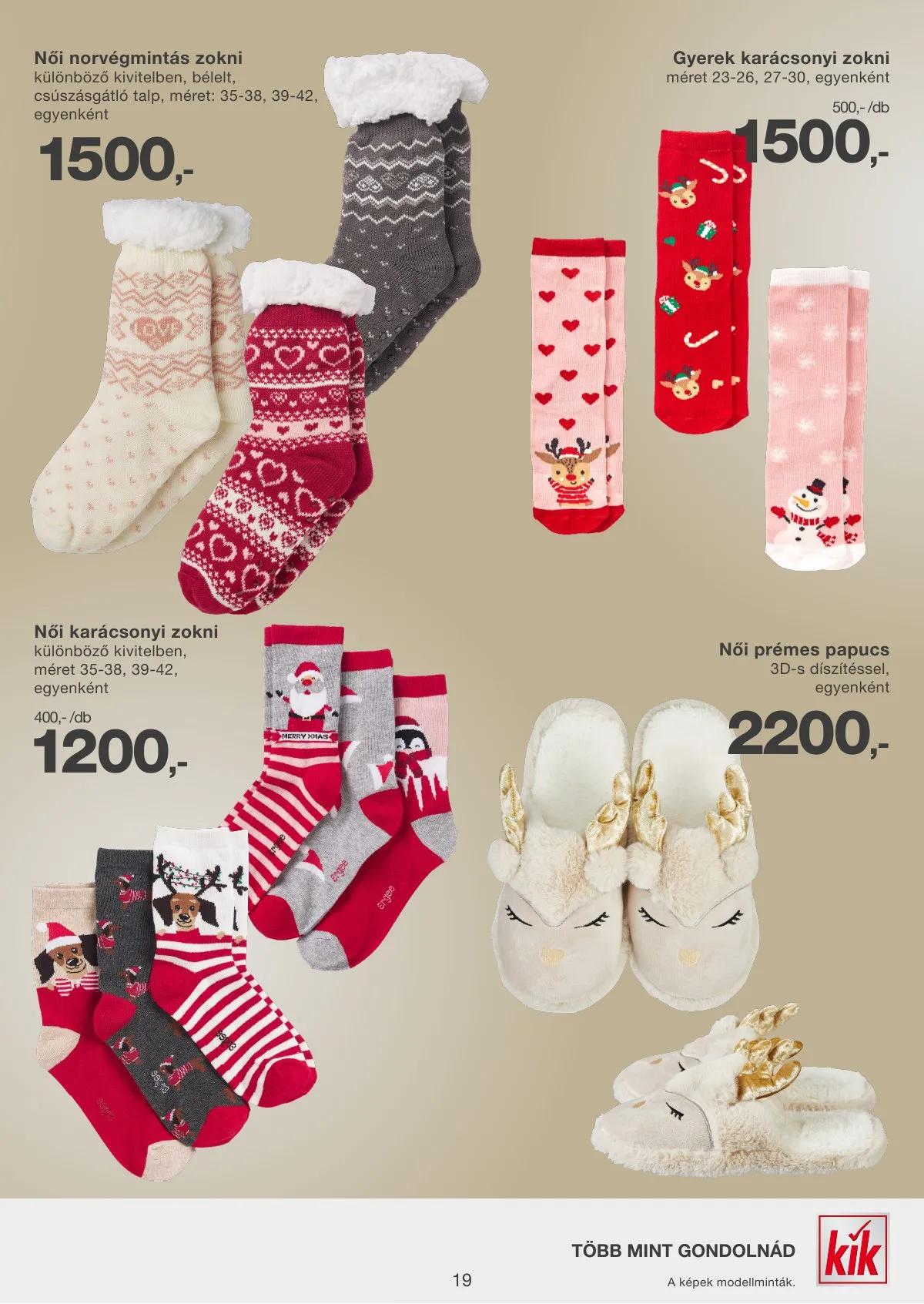 KiK akciós újság Textil 11.11–11.17 – 19. oldal