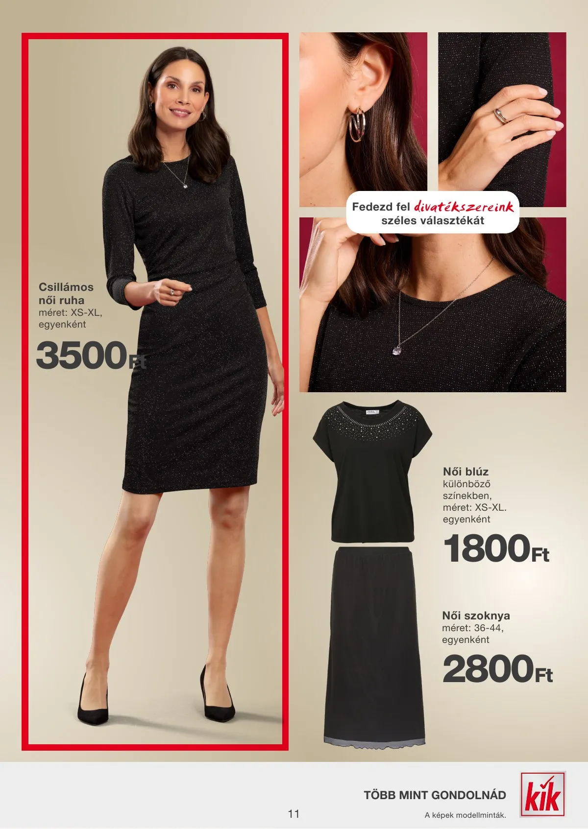 KiK akciós újság Textil 11.18–11.18 – 11. oldal