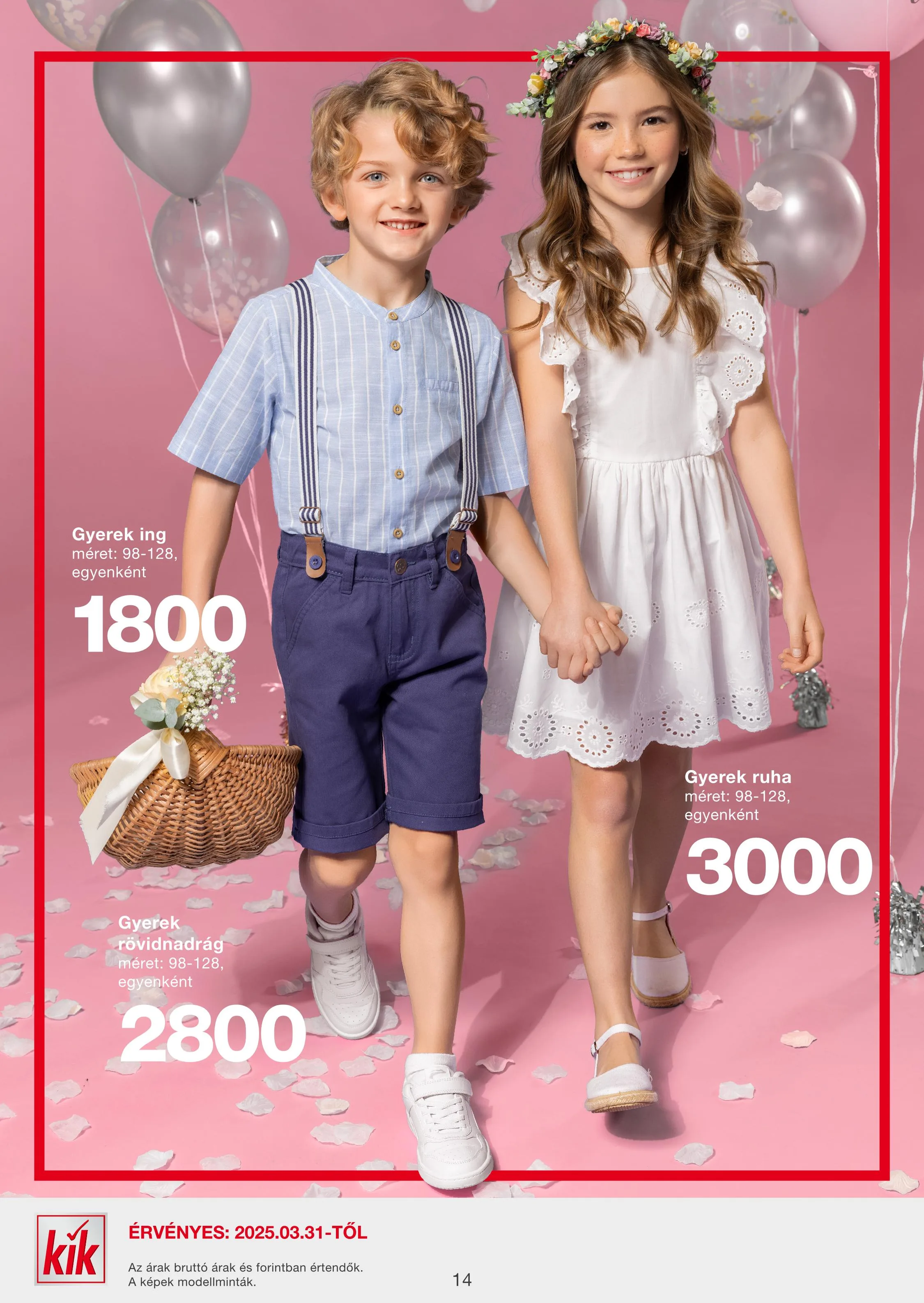 KiK akciós újság Textil 03.31–03.31 – 6. oldal