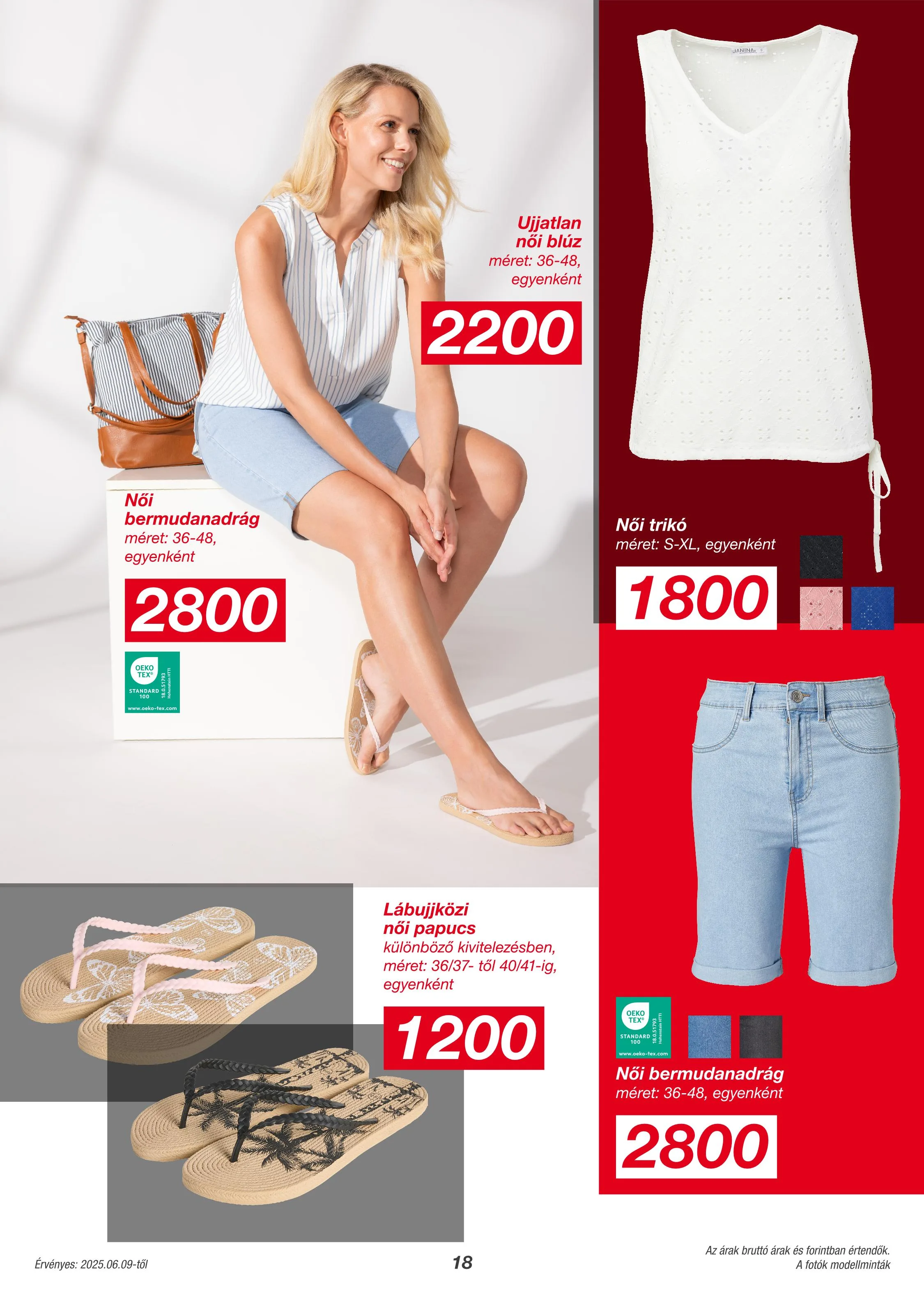 KiK akciós újság Textil 06.09–06.09 – 10. oldal