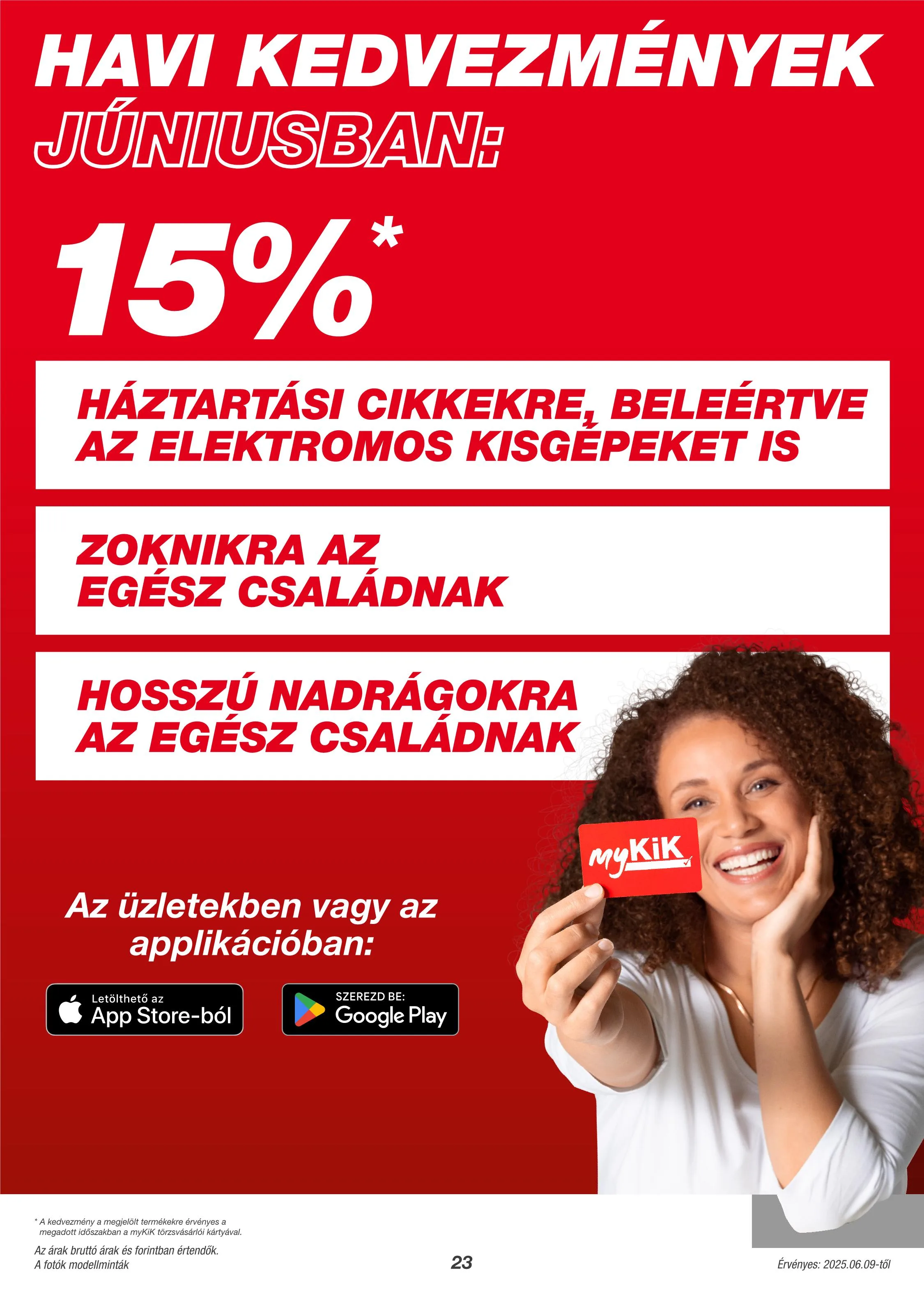 KiK akciós újság Textil 06.09–06.09 – 16. oldal
