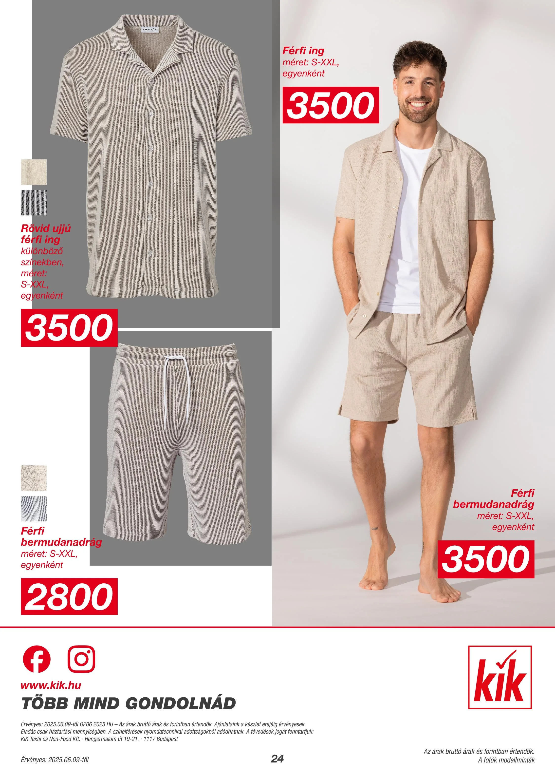 KiK akciós újság Textil 06.09–06.09 – 17. oldal