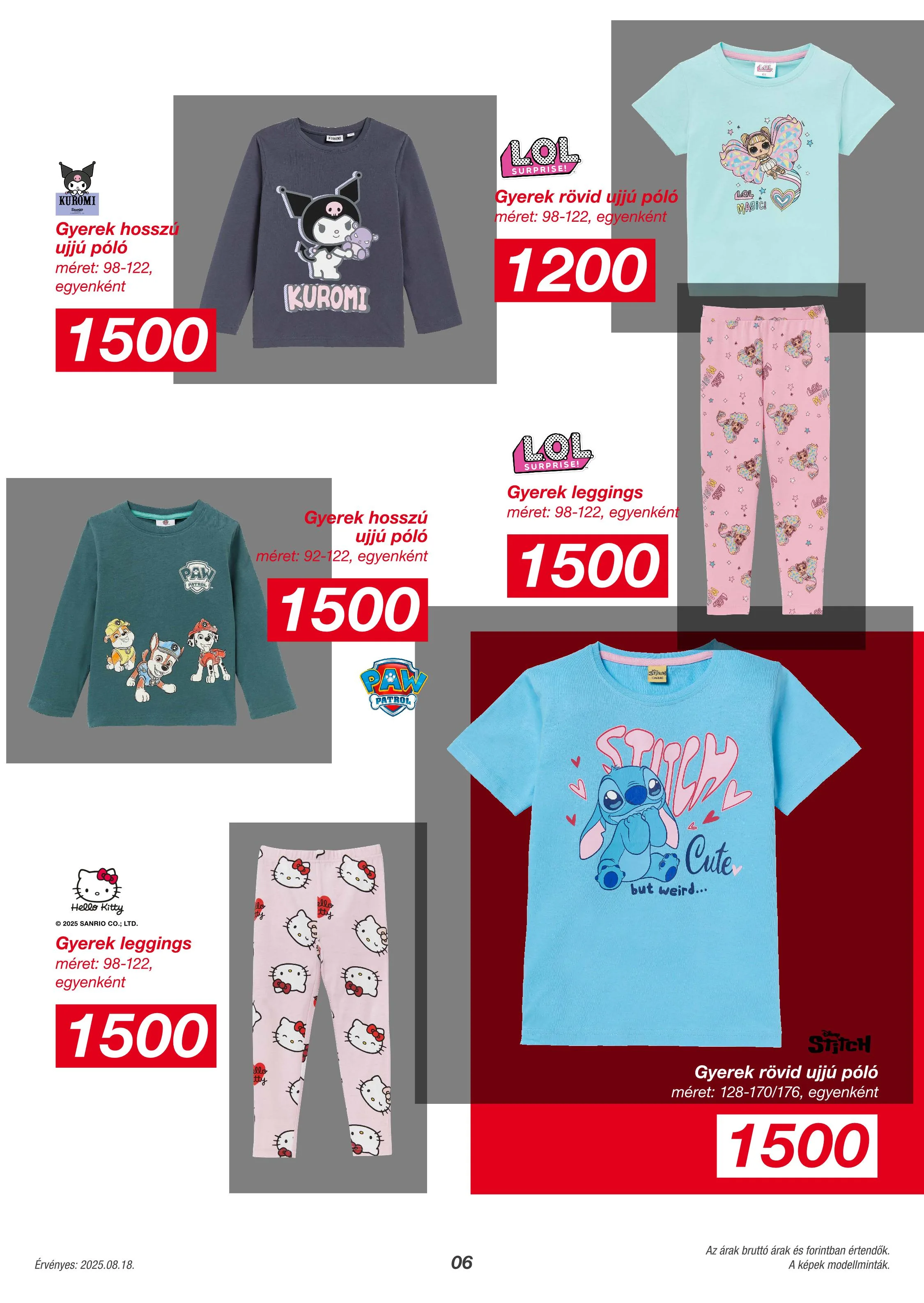 KiK akciós újság Textil 08.18–08.24 – 22. oldal