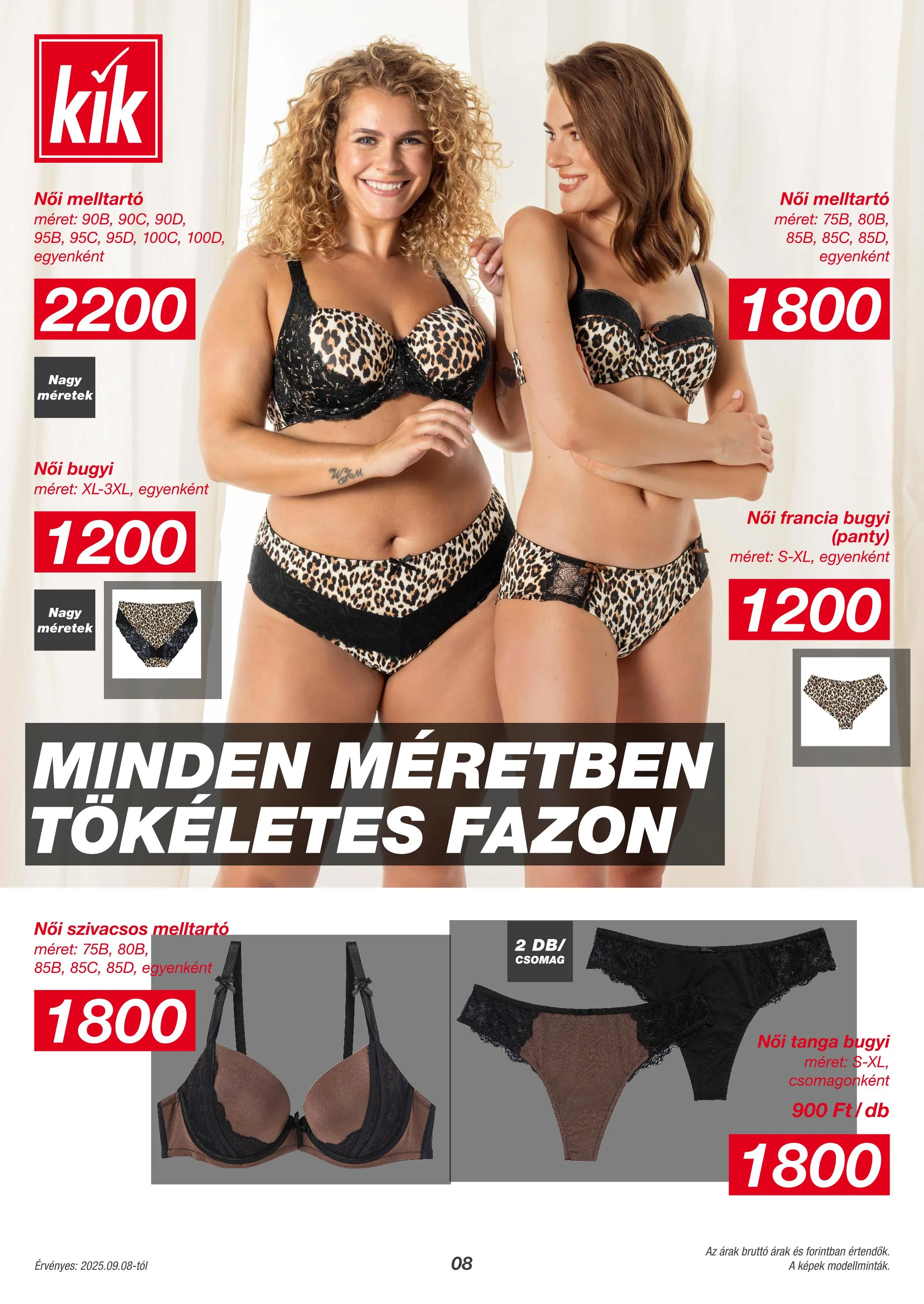 KiK akciós újság Textil 09.08–09.08 – 13. oldal