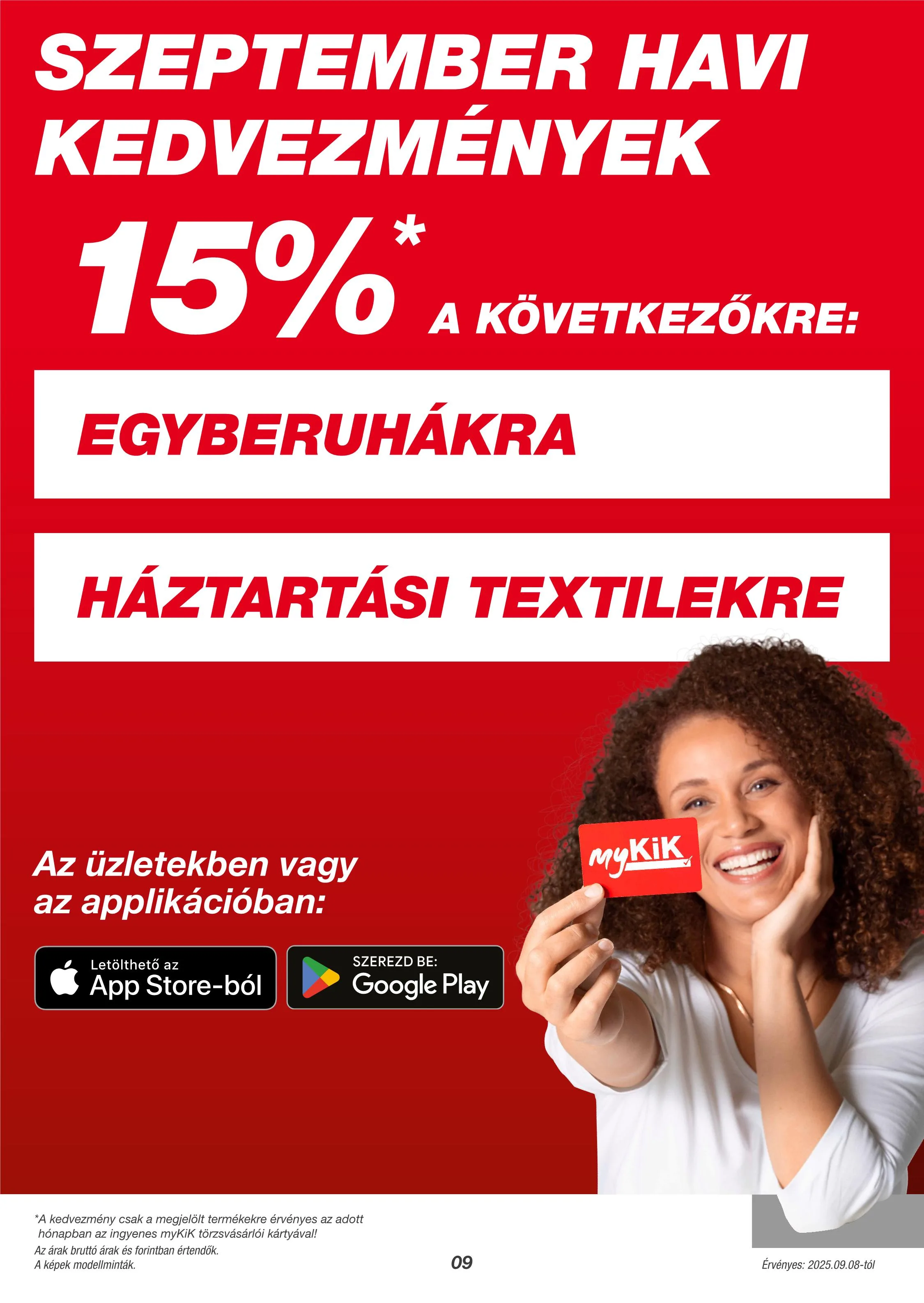 KiK akciós újság Textil 09.08–09.08 – 14. oldal