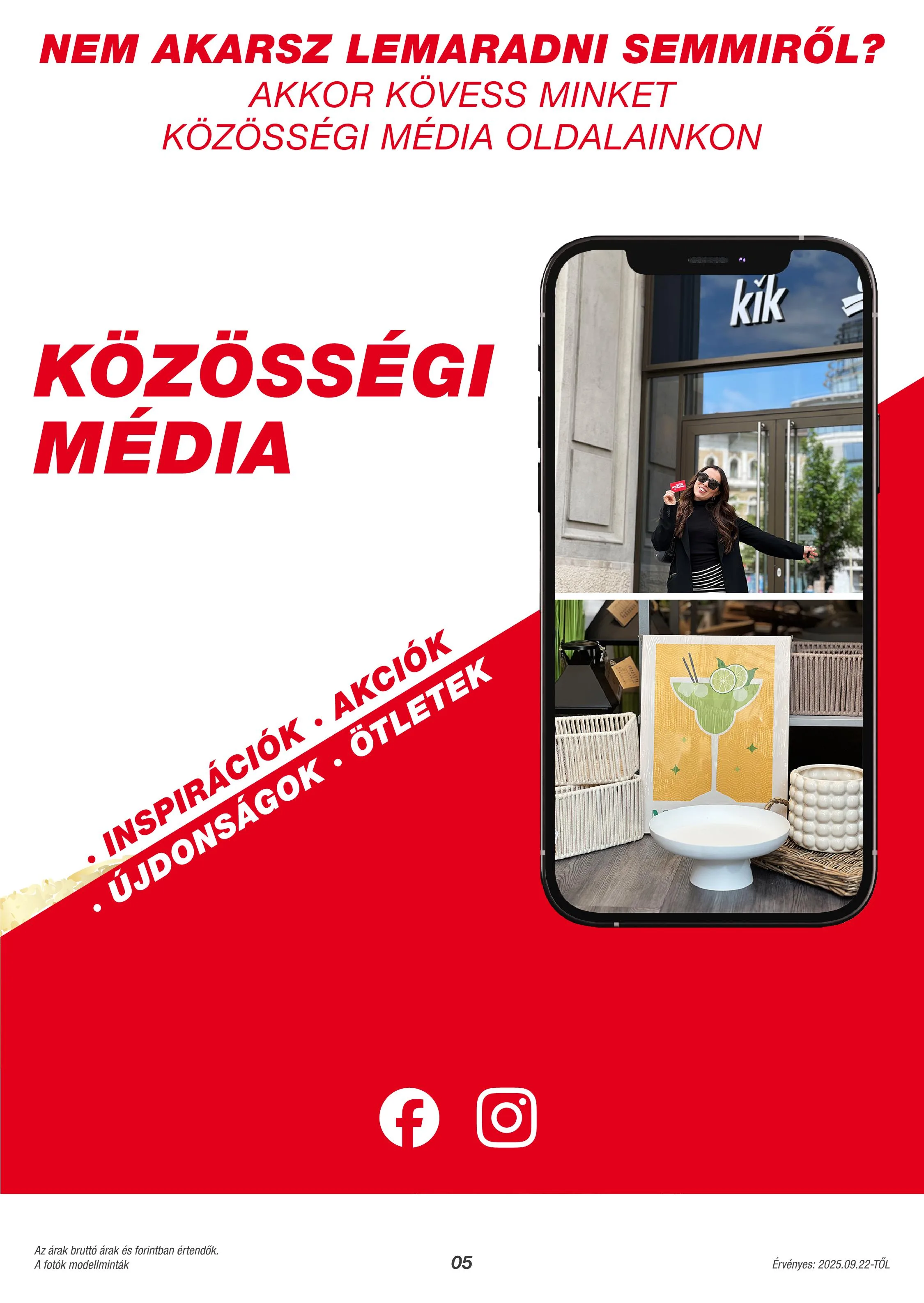 KiK akciós újság Textil 09.22–09.22 – 15. oldal
