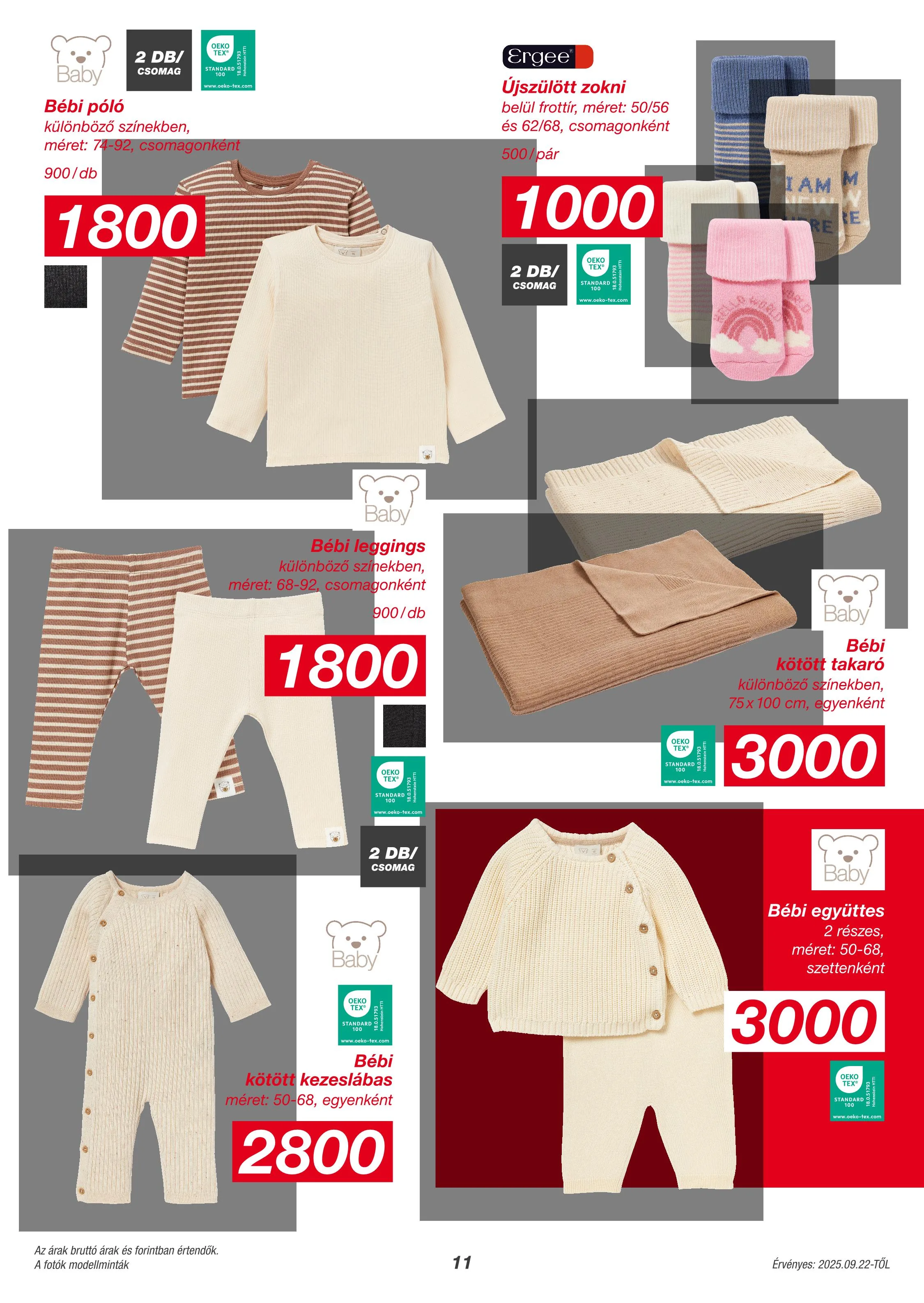 KiK akciós újság Textil 09.22–09.22 – 3. oldal