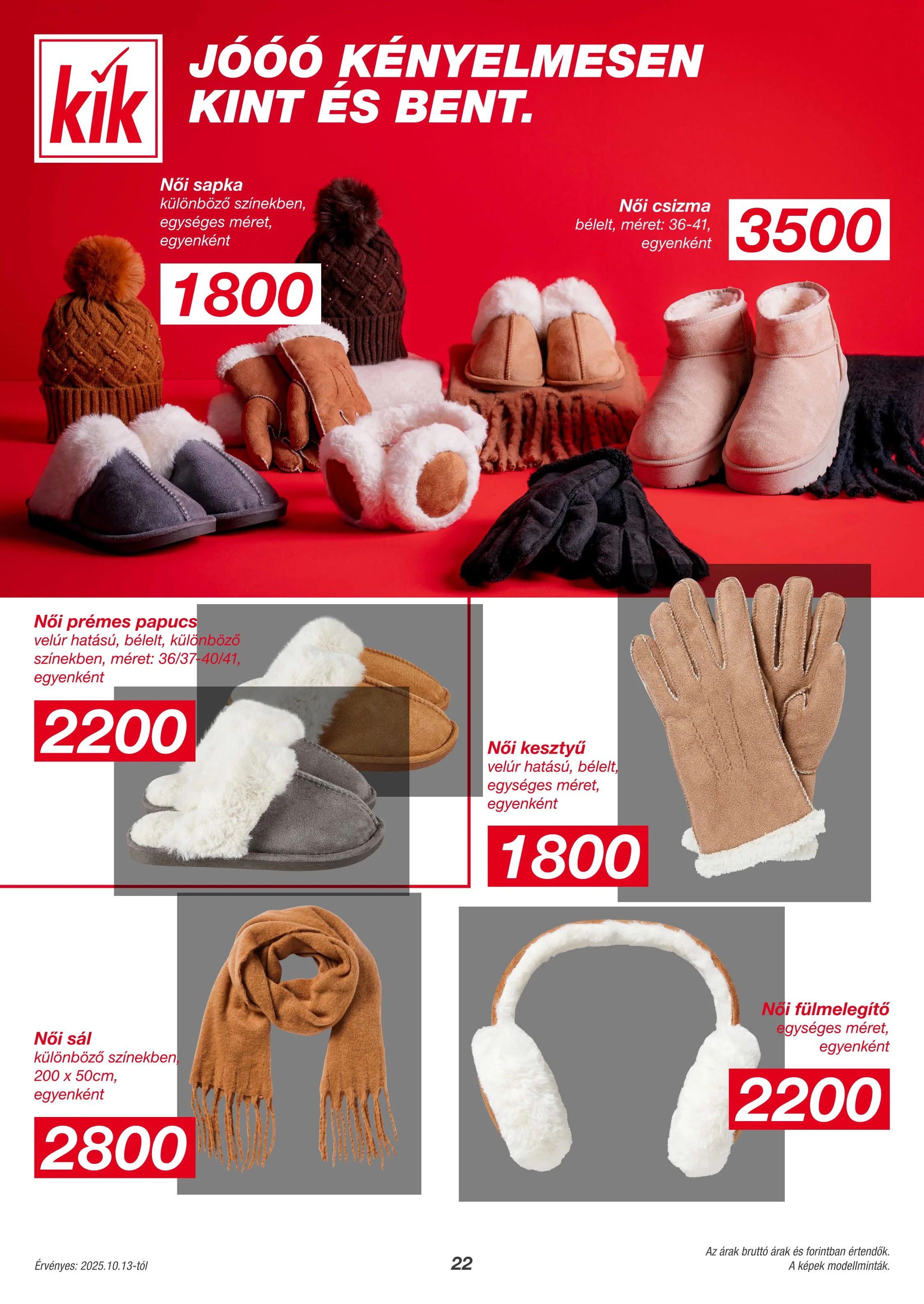KiK akciós újság Textil 10.13–10.13 – 15. oldal