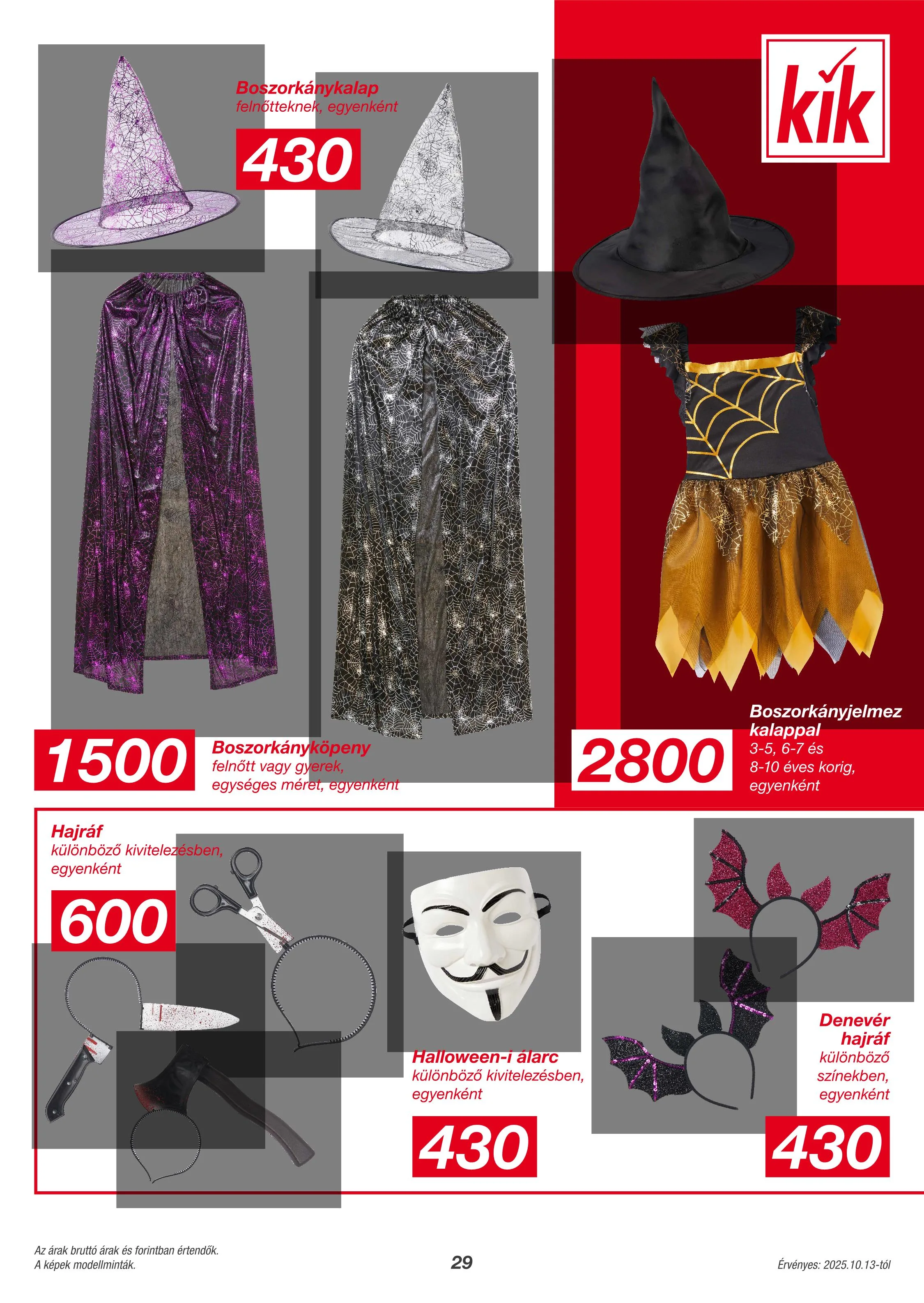 KiK akciós újság Textil 10.13–10.13 – 22. oldal