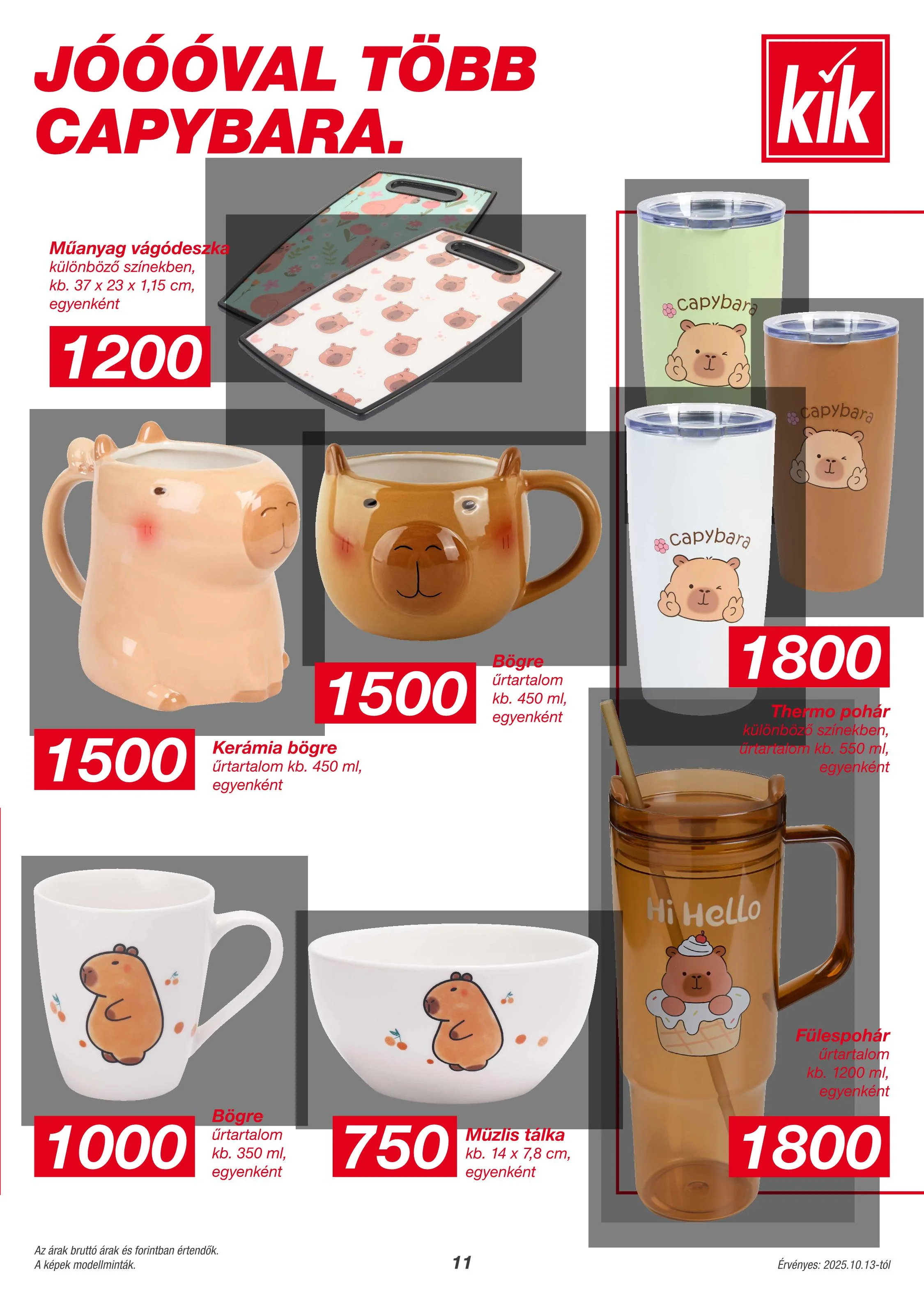 KiK akciós újság Textil 10.13–10.13 – 3. oldal