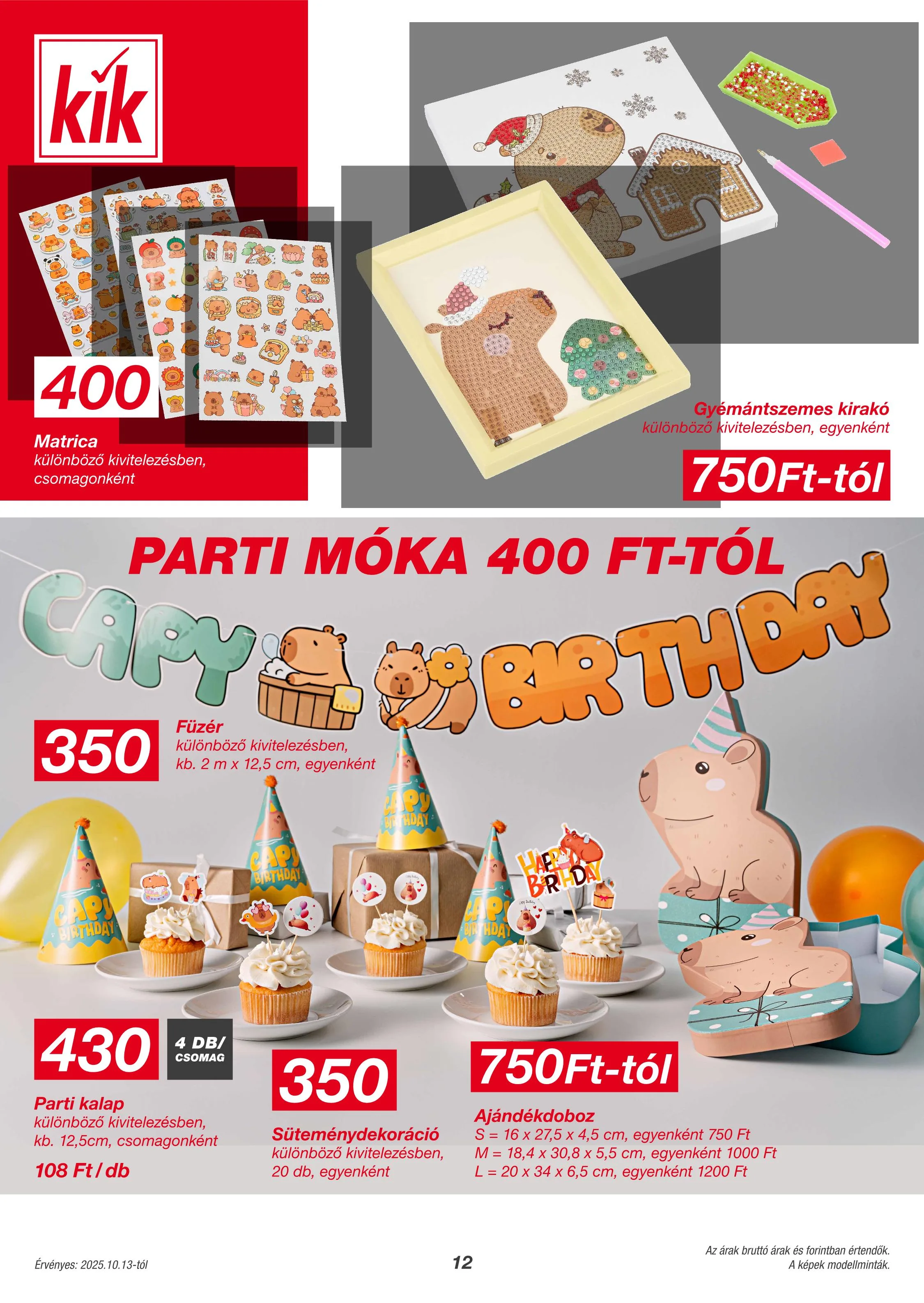 KiK akciós újság Textil 10.13–10.13 – 4. oldal