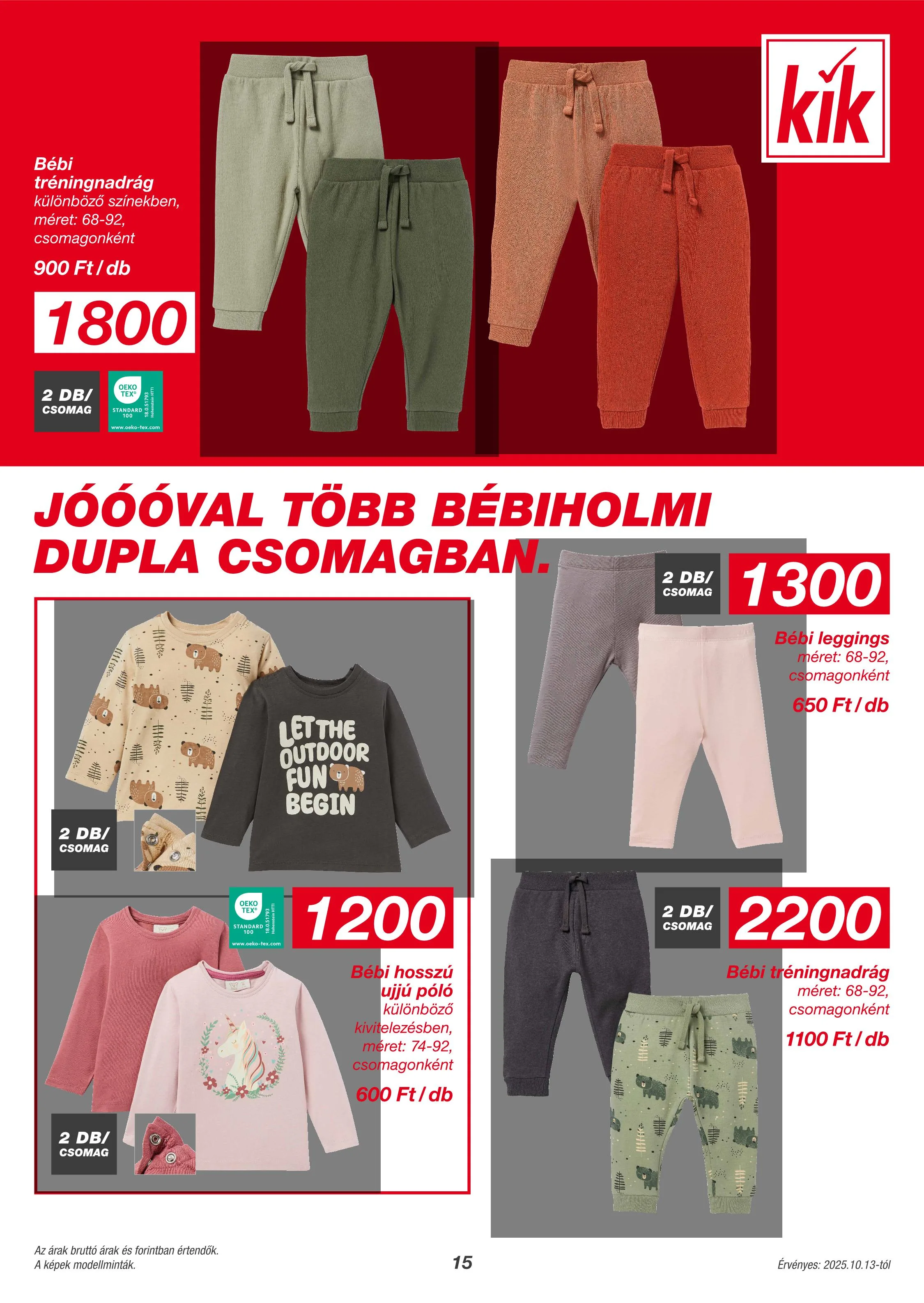 KiK akciós újság Textil 10.13–10.13 – 7. oldal