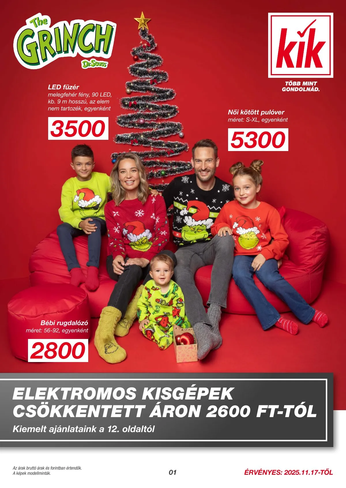 KiK akciós újság Textil 11.17–11.17