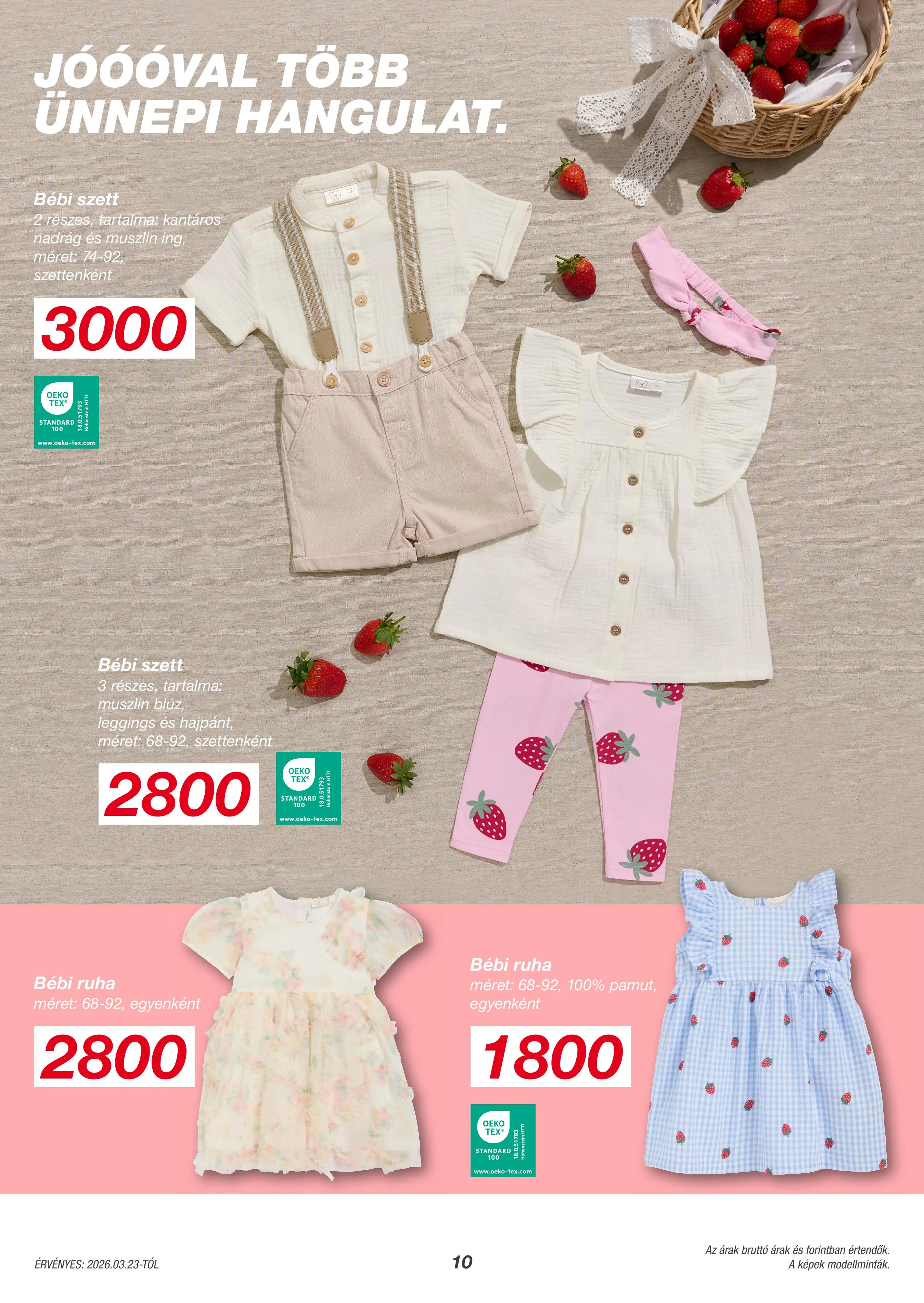 KiK akciós újság Textil 03.23–03.23 – 10. oldal