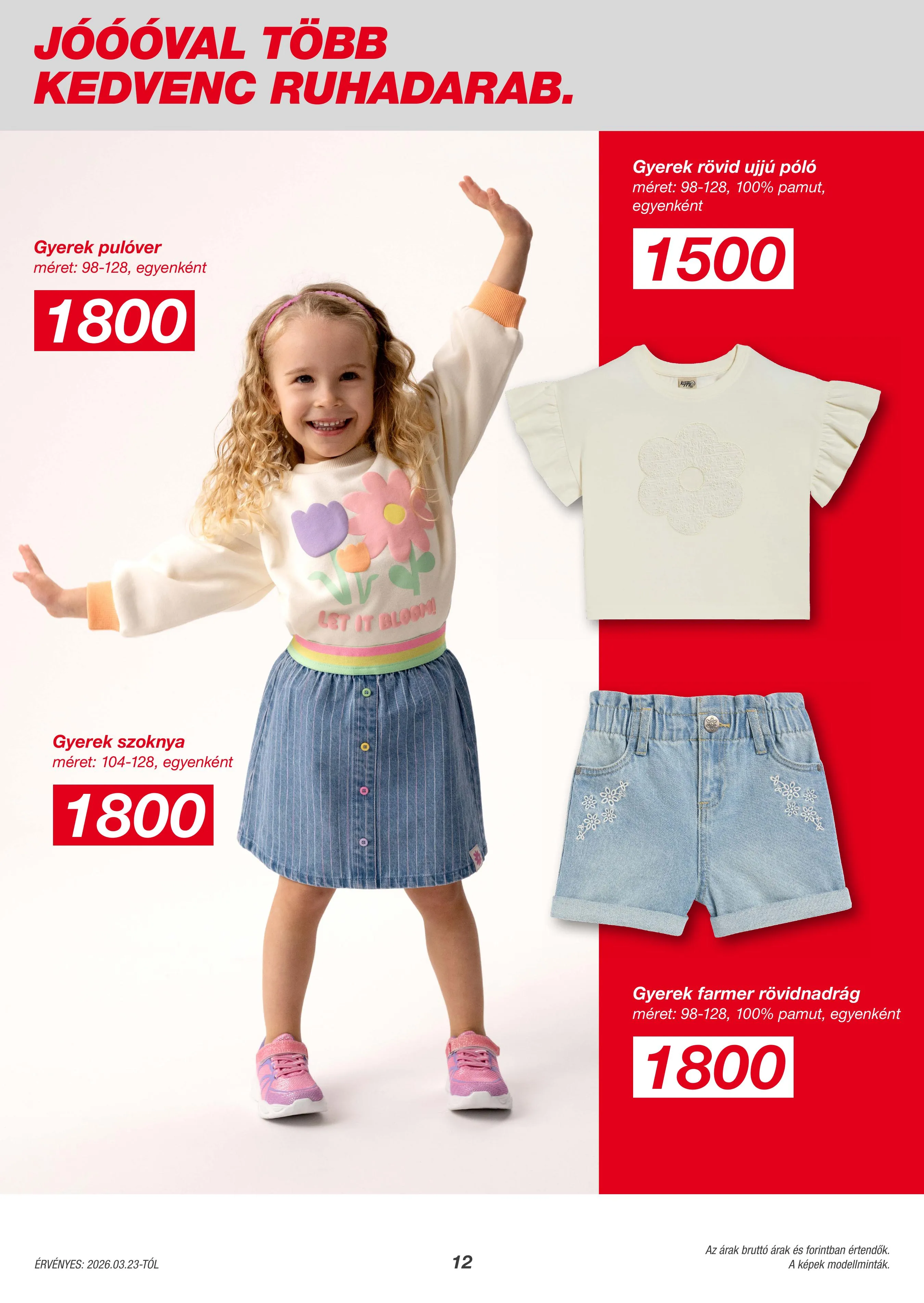 KiK akciós újság Textil 03.23–03.23 – 12. oldal