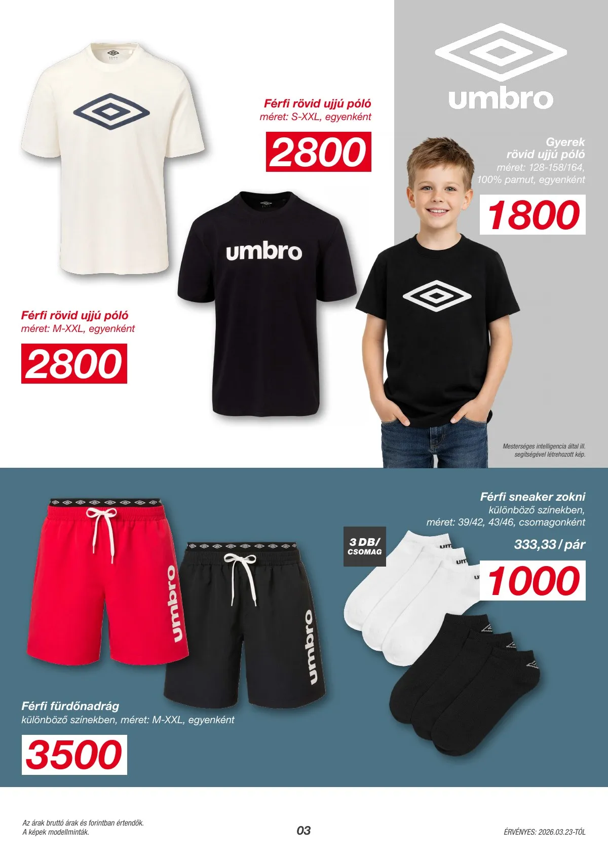 KiK akciós újság Textil 03.23–03.23 – 3. oldal