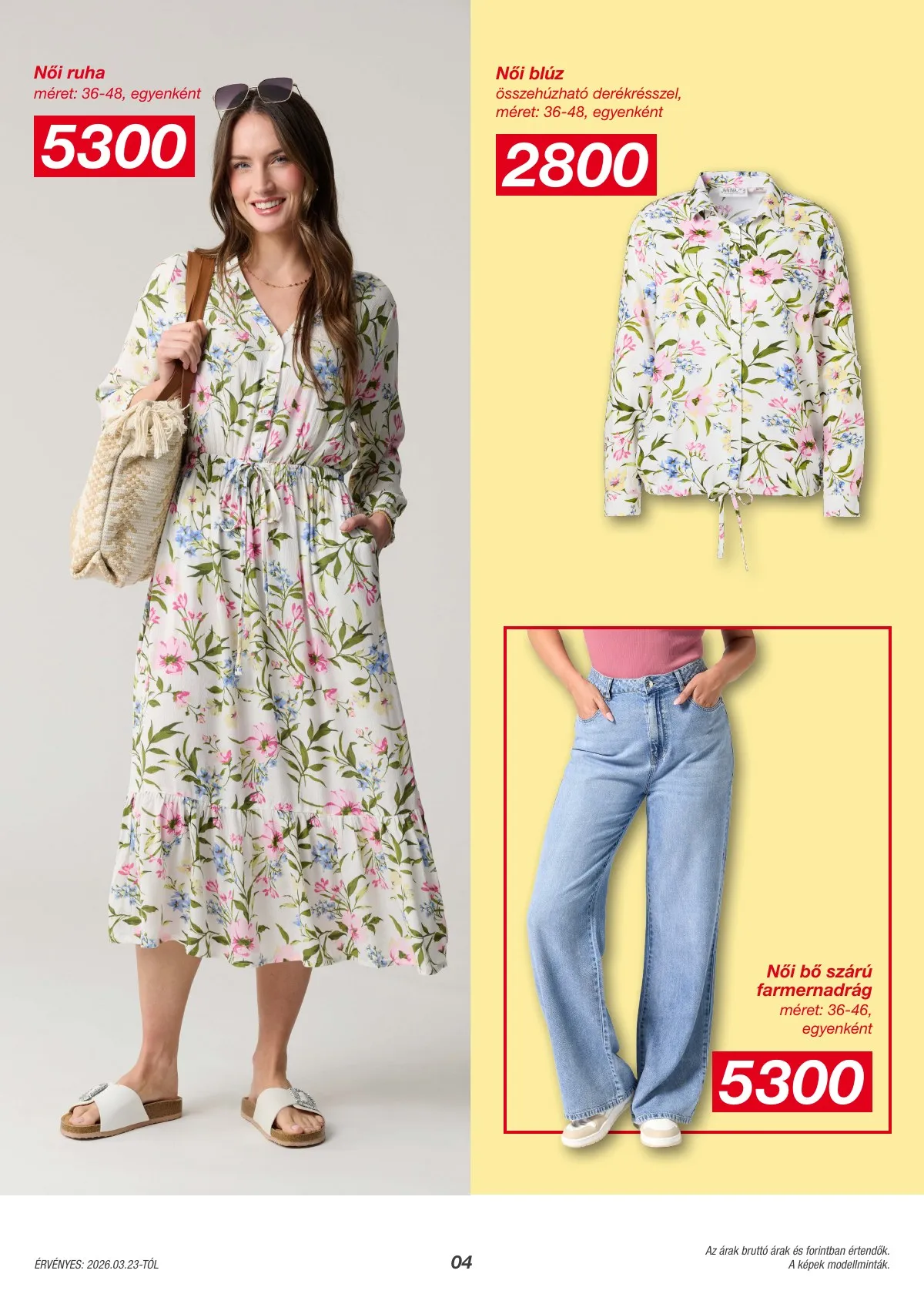 KiK akciós újság Textil 03.23–03.23 – 4. oldal