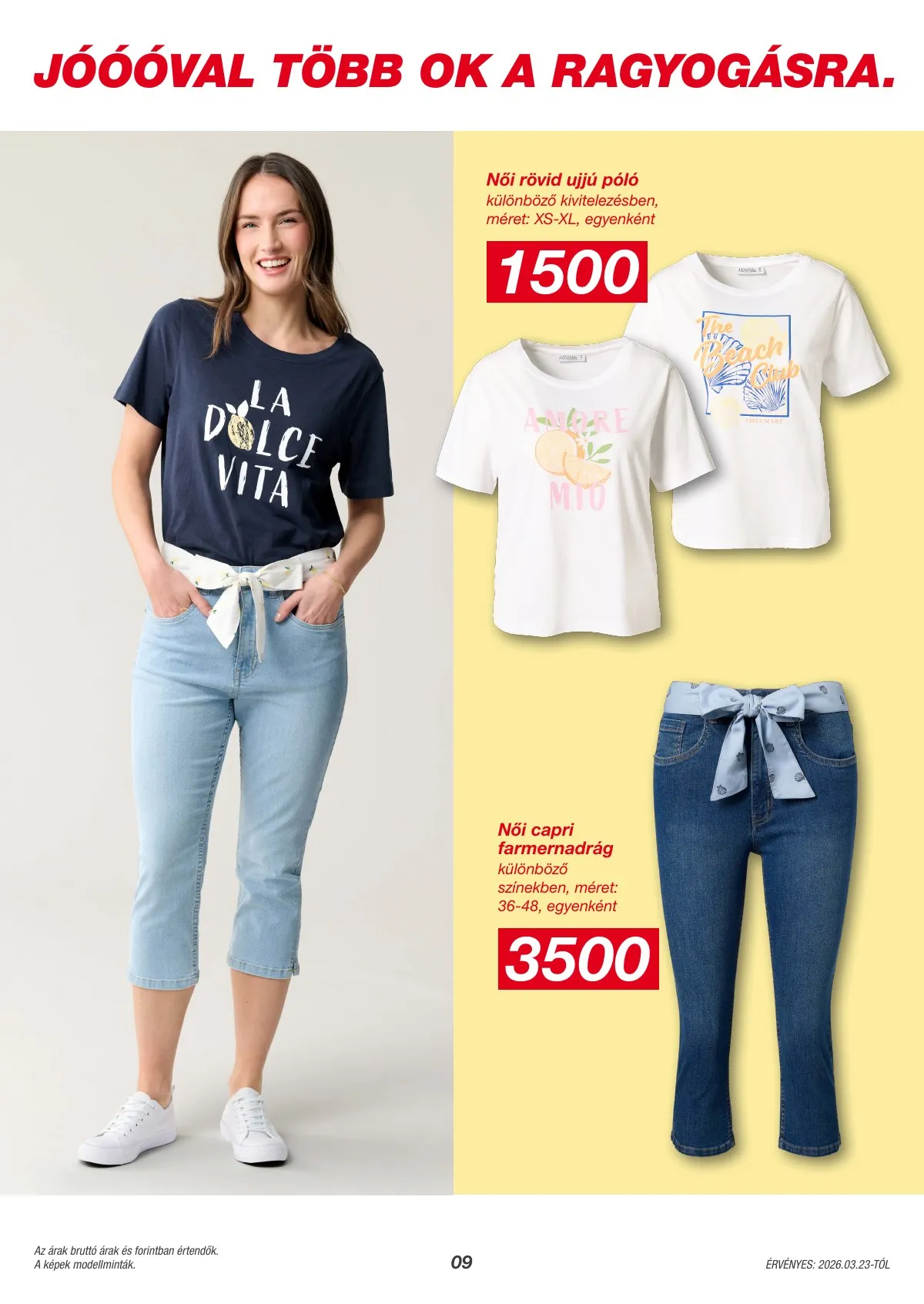 KiK akciós újság Textil 03.23–03.23 – 9. oldal