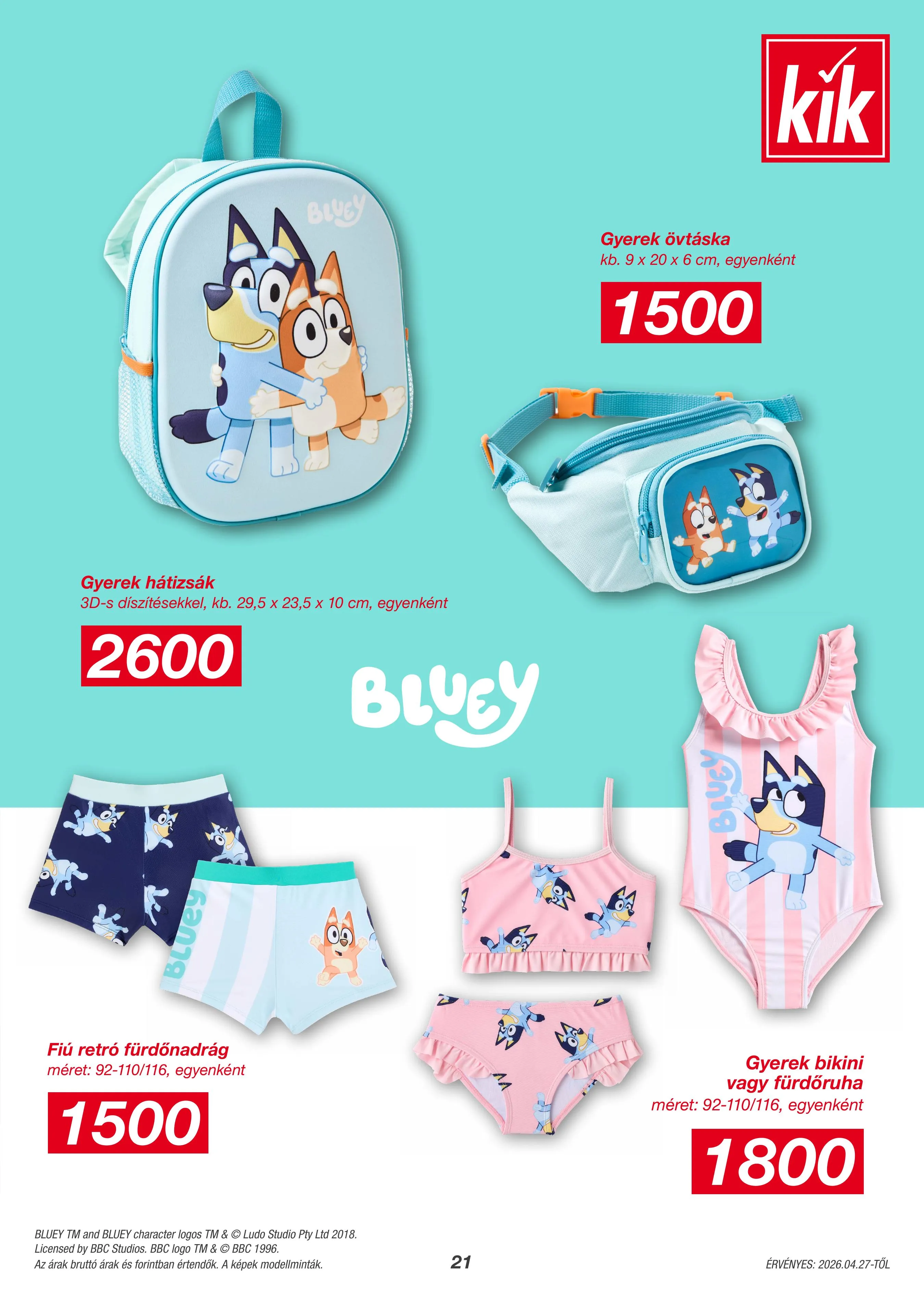 KiK akciós újság Textil 04.27–04.27 – 21. oldal