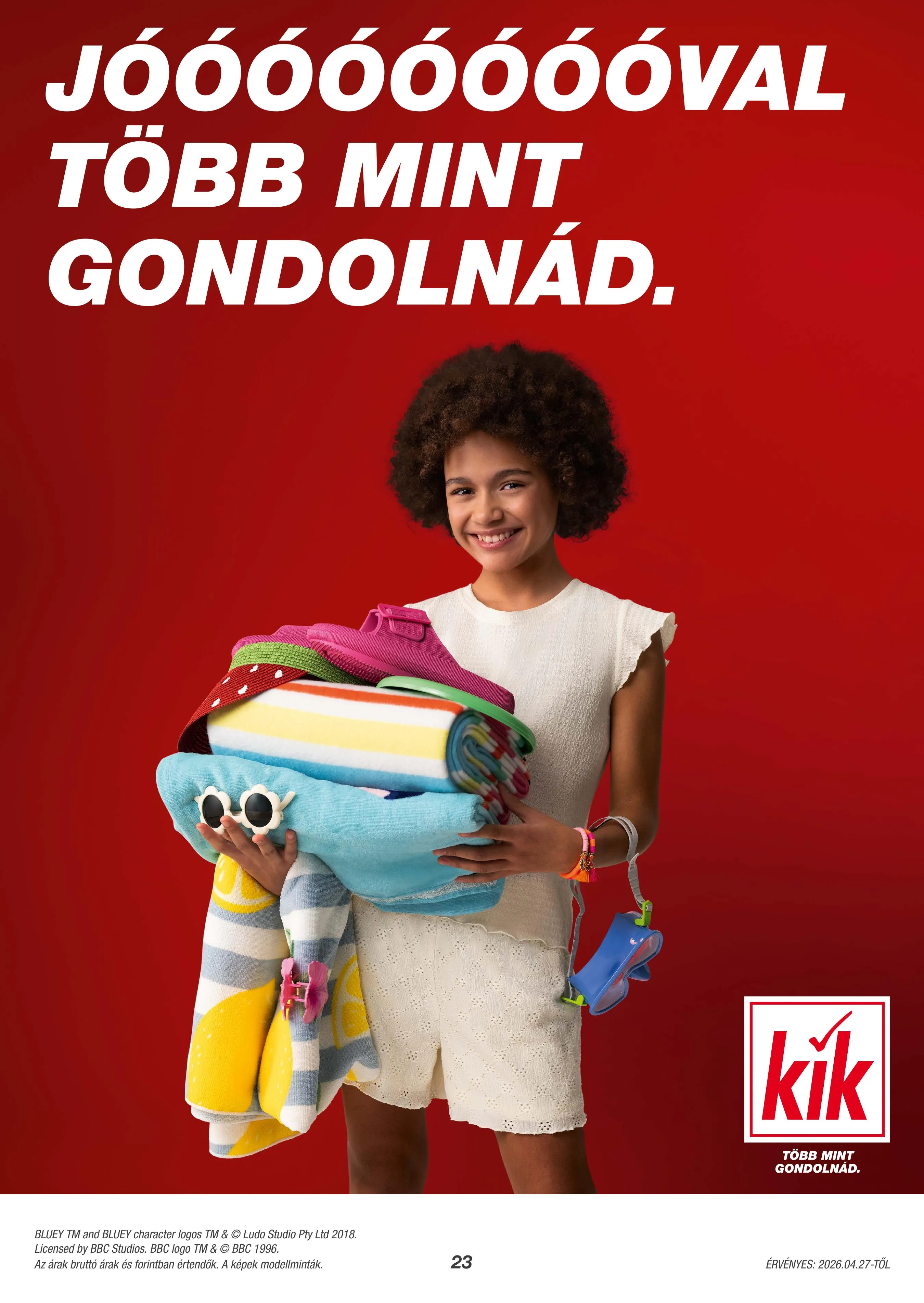 KiK akciós újság Textil 04.27–04.27 – 23. oldal