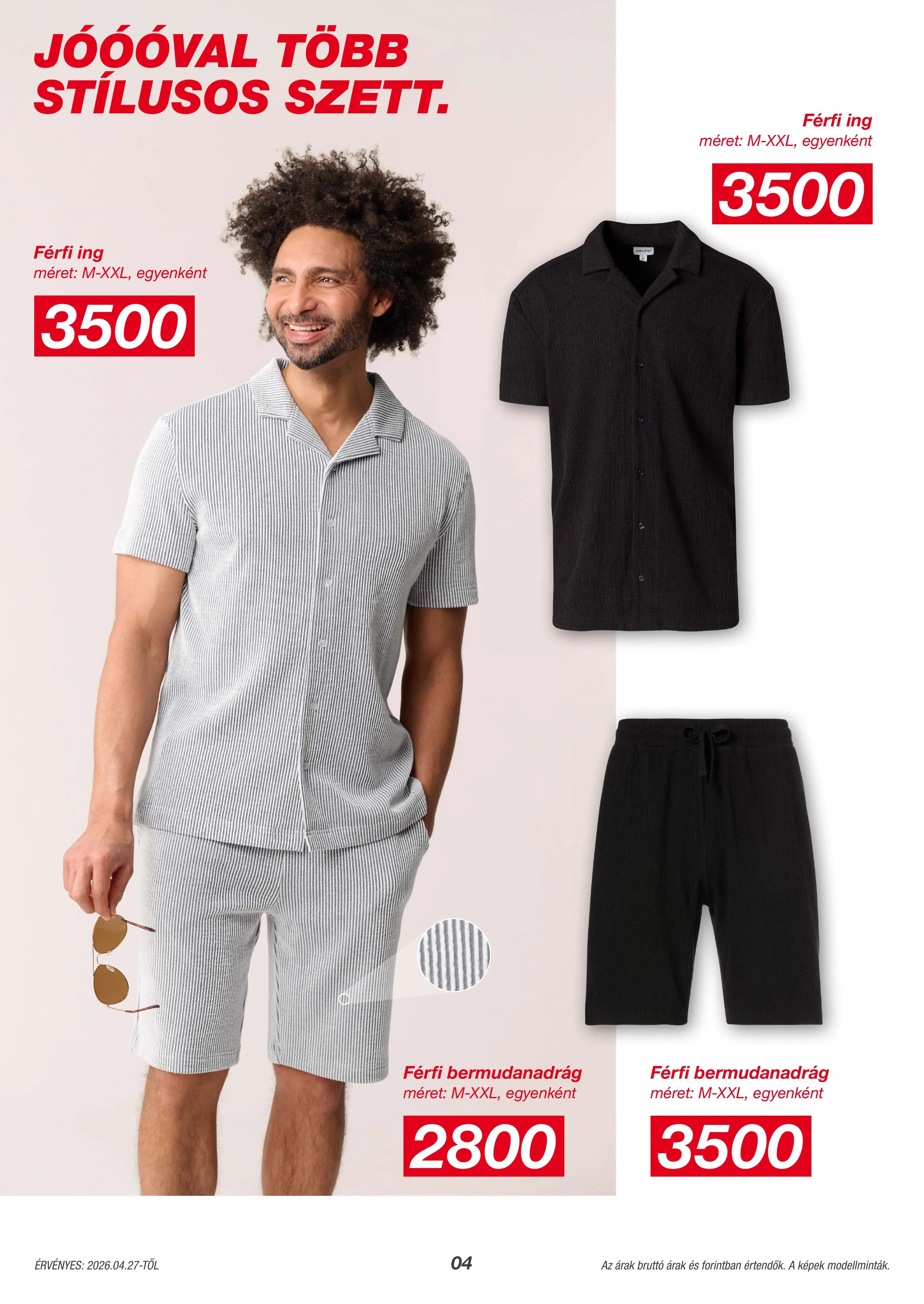 KiK akciós újság Textil 04.27–04.27 – 4. oldal