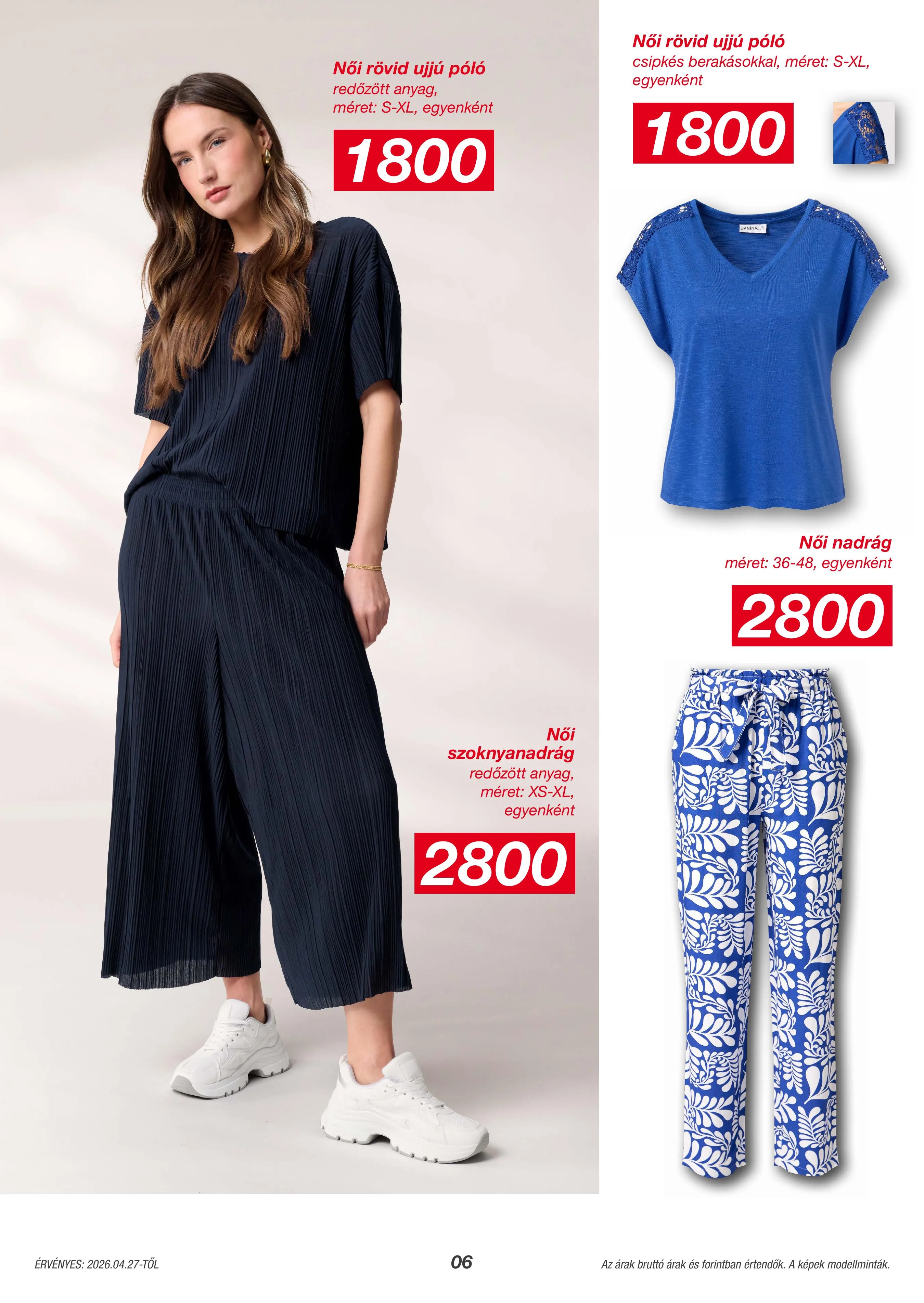 KiK akciós újság Textil 04.27–04.27 – 6. oldal