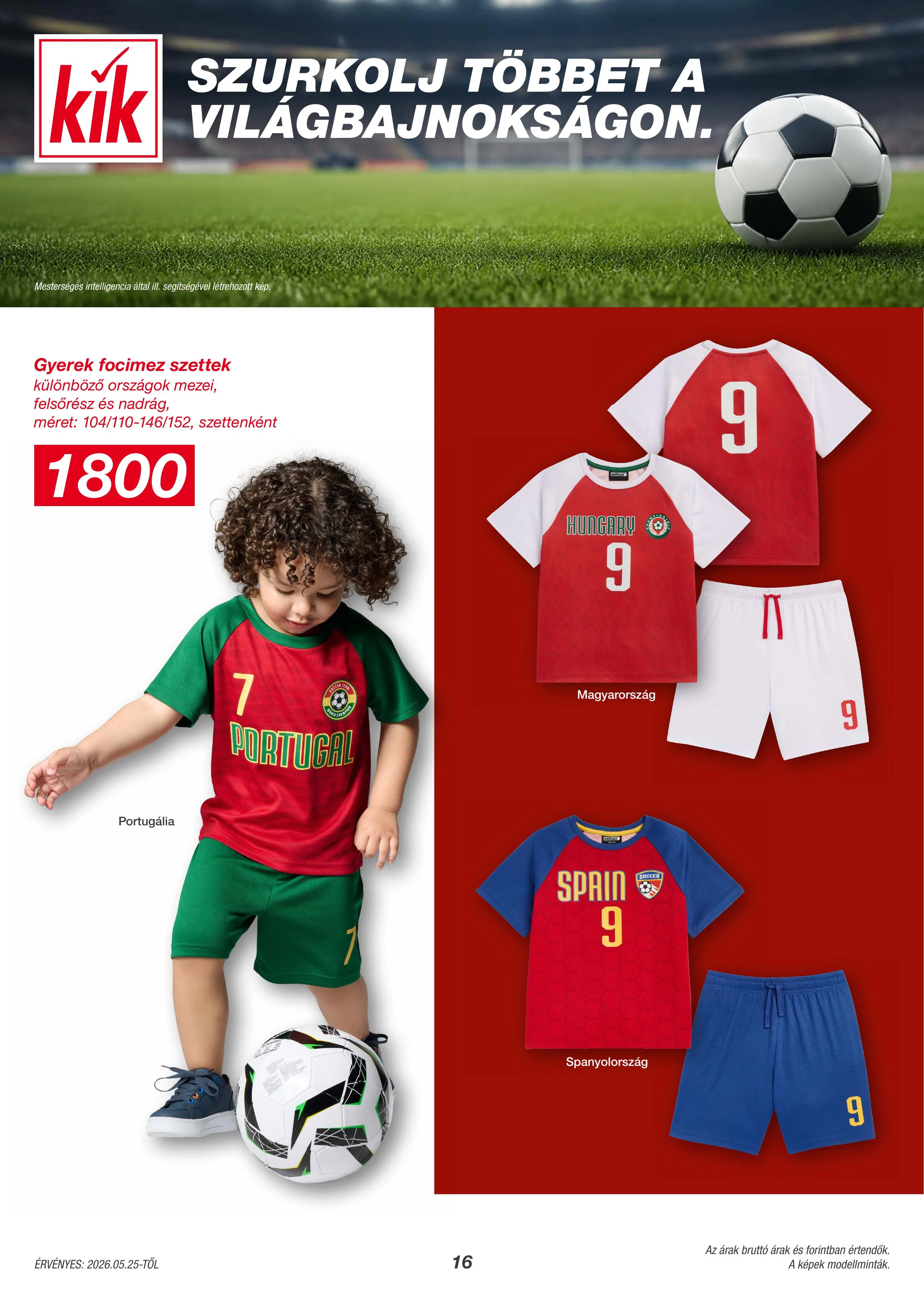 KiK akciós újság Textil 05.25–05.25 – 16. oldal