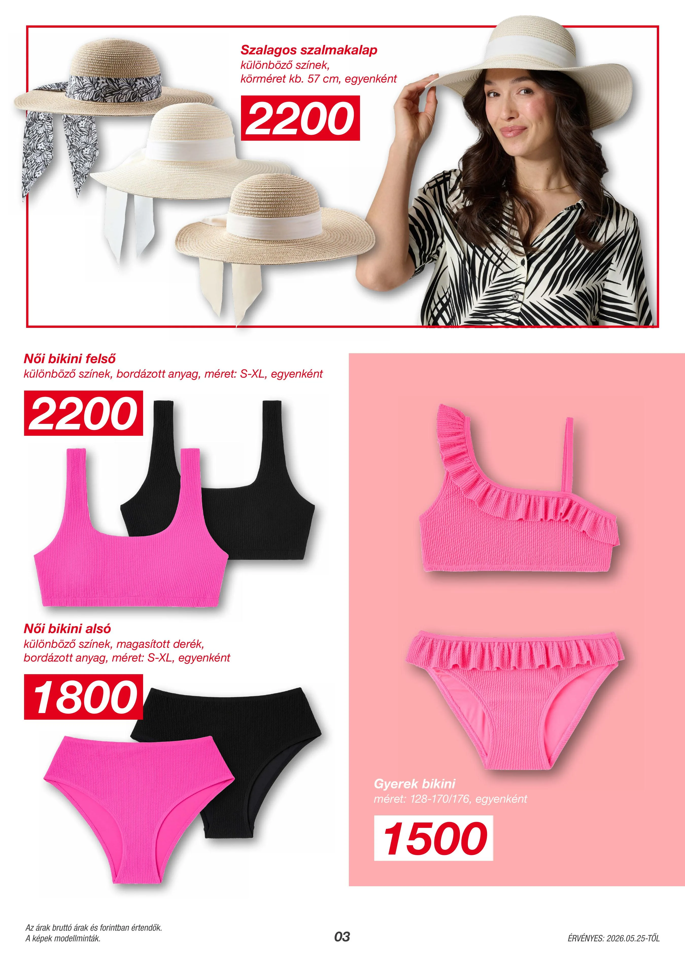 KiK akciós újság Textil 05.25–05.25 – 3. oldal