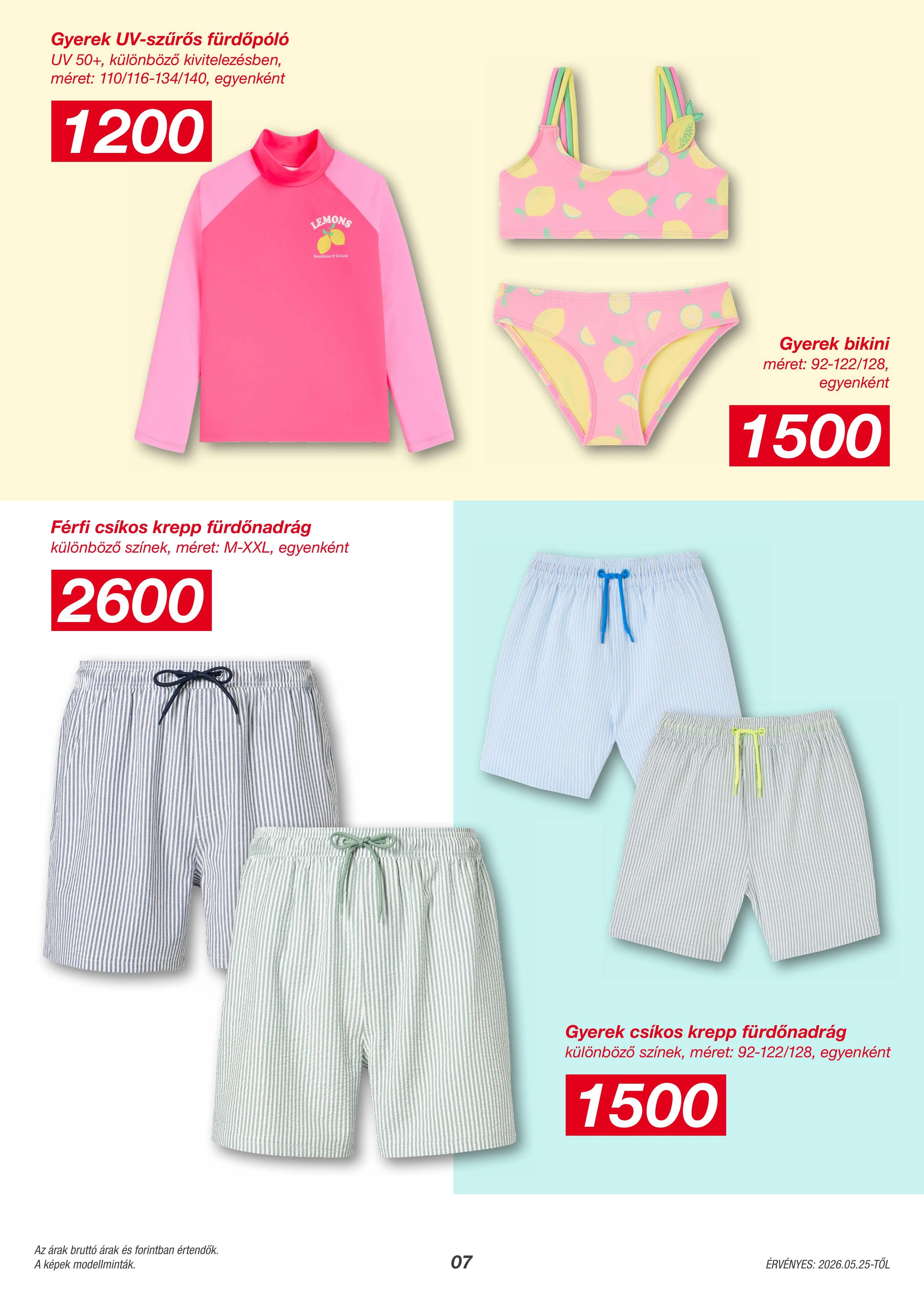 KiK akciós újság Textil 05.25–05.25 – 7. oldal