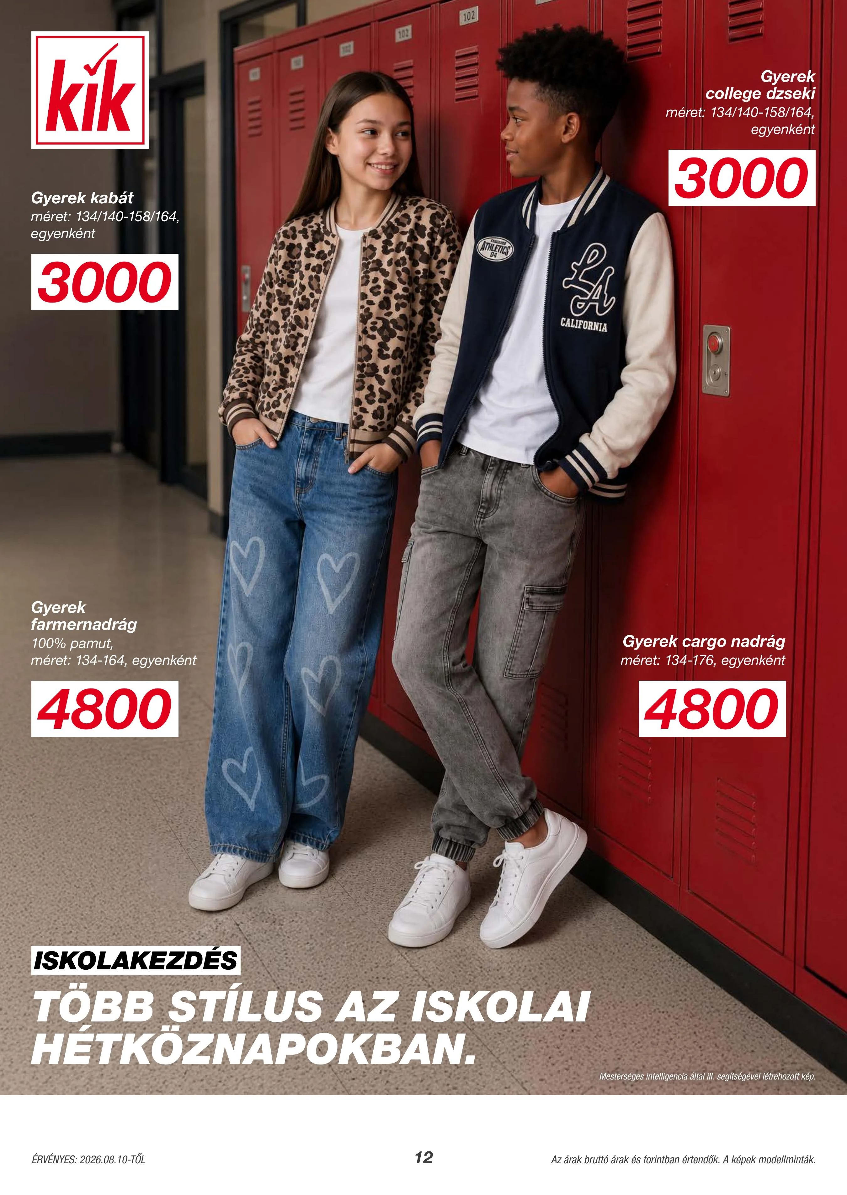 KiK akciós újság Textil 08.18–08.18 – 12. oldal