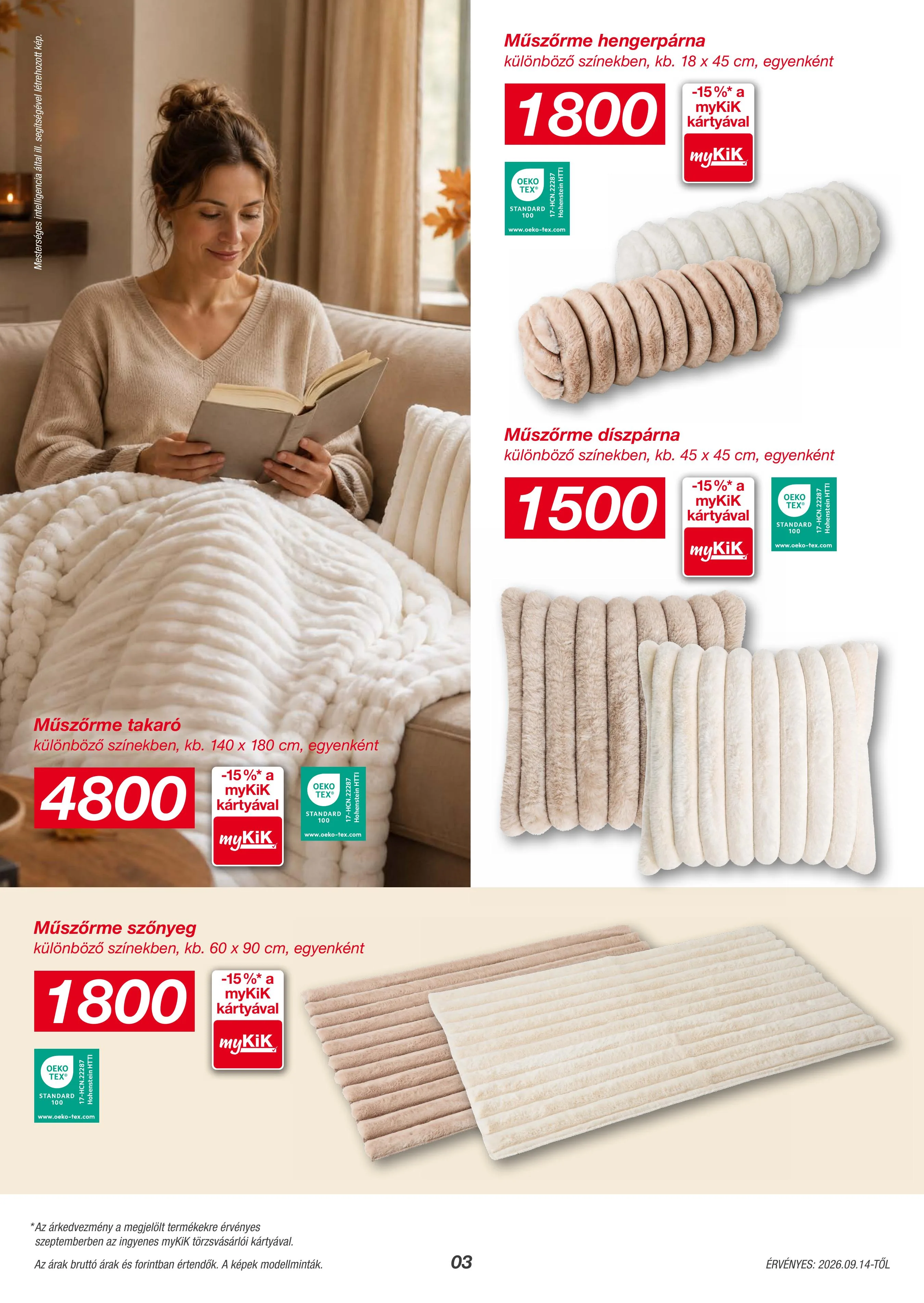 KiK akciós újság Textil 09.14–09.14 – 3. oldal